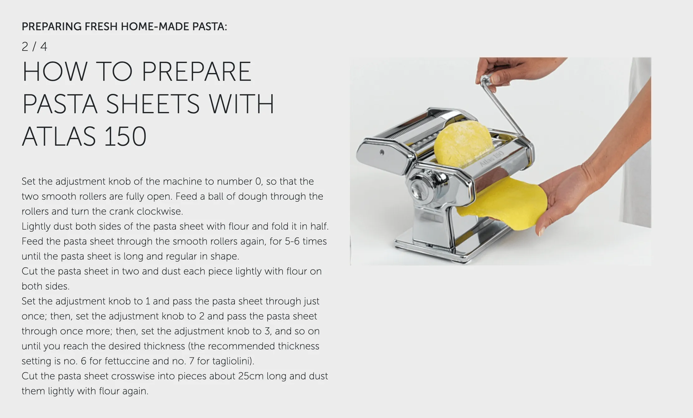 Atlas 150 Classic Pasta Machine