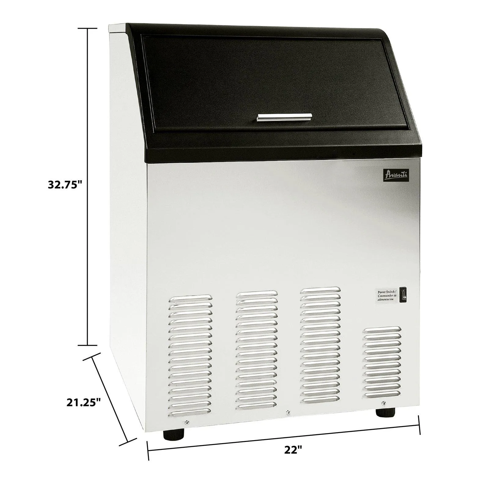 Avanti CIM102U3S Commercial Ice Maker