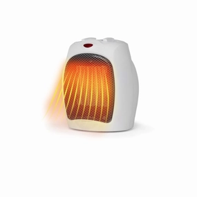 BLACK DECKER BHDC500W46 Heaters Personal Desktop Ceramic 1500W Heater, Indoor, White