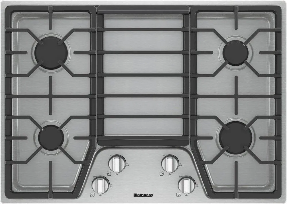 Blomberg Appliances CTG30400SS 30In Gas Cooktop. 4 Burner