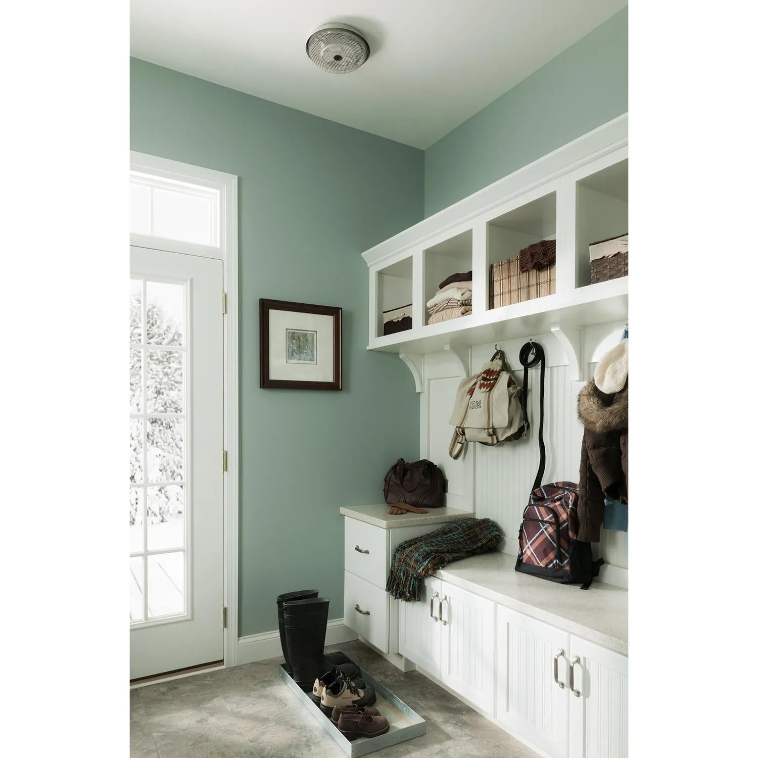 Broan 157 Broan Fan-Forced Ceiling Heater. Low-Profile. 1250W. 120Vac