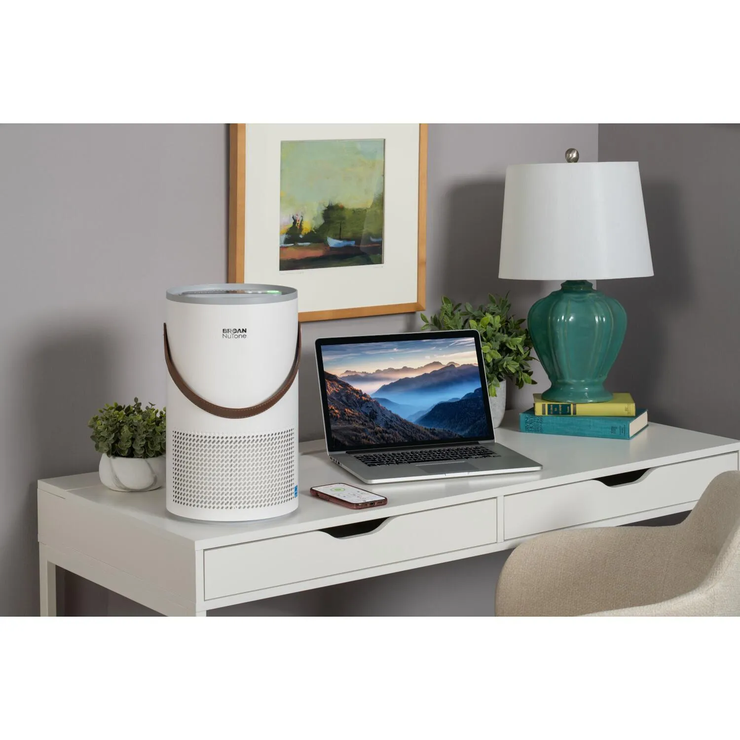 Broan BNAP100 Broan-Nutone Air Purifier W/ Advanced Particulate Sensing. True Hepa