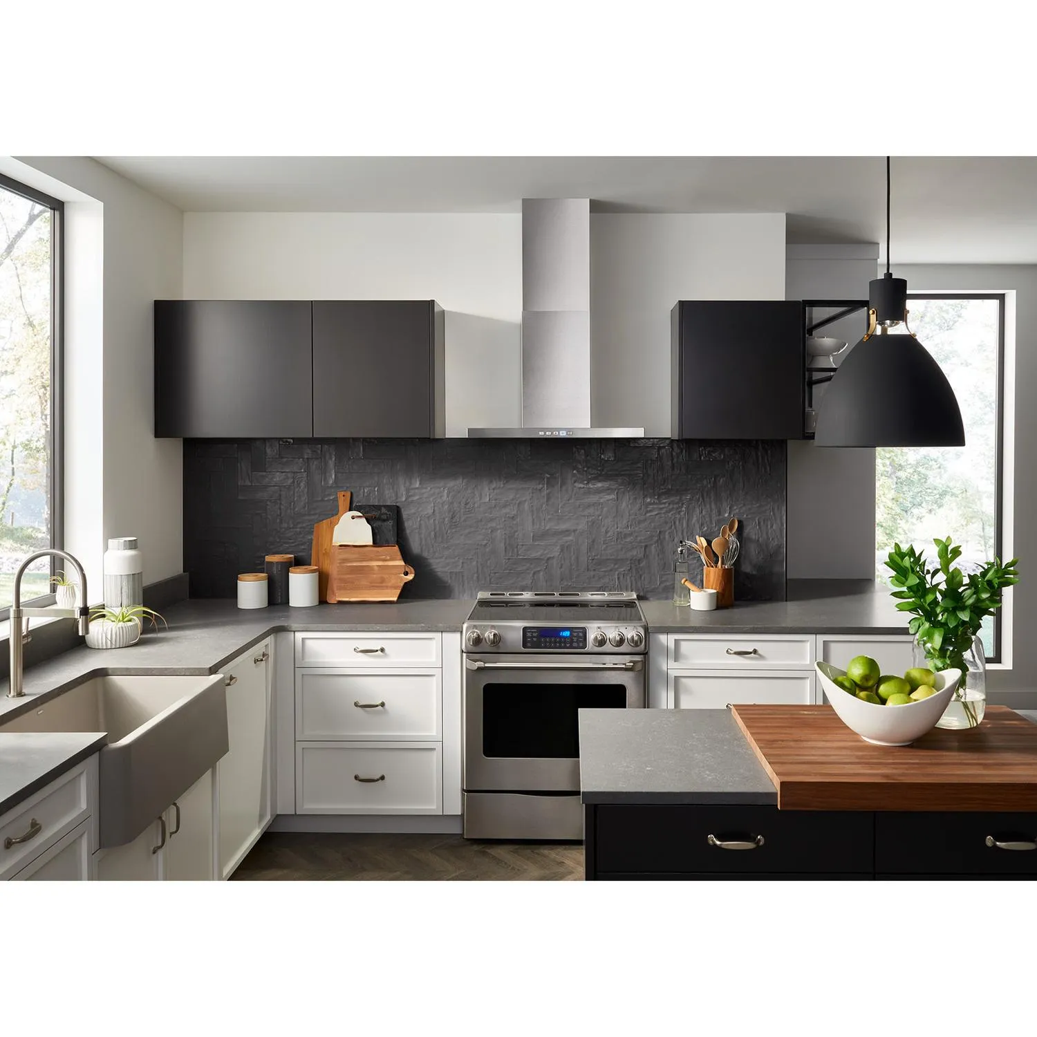 Broan BWT1304SS Broan 30-Inch Convertible Wall-Mount T-Style Chimney Range Hood. 450 Max Cfm. Stainless Steel