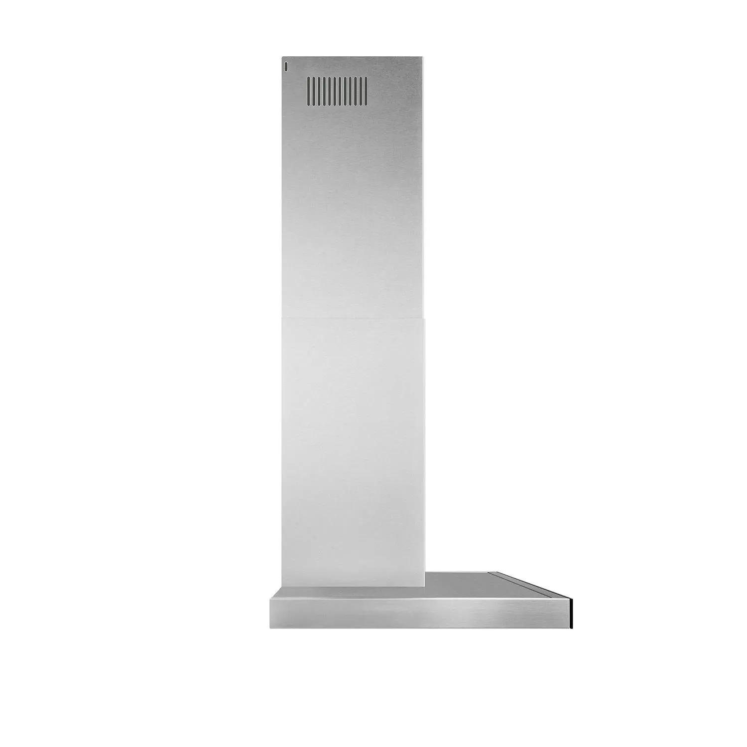 Broan BWT1304SSB Broan 30-Inch Convertible Wall-Mount T-Style Chimney Range Hood. 450 Max Cfm. Stainless Steel W/Black Glass