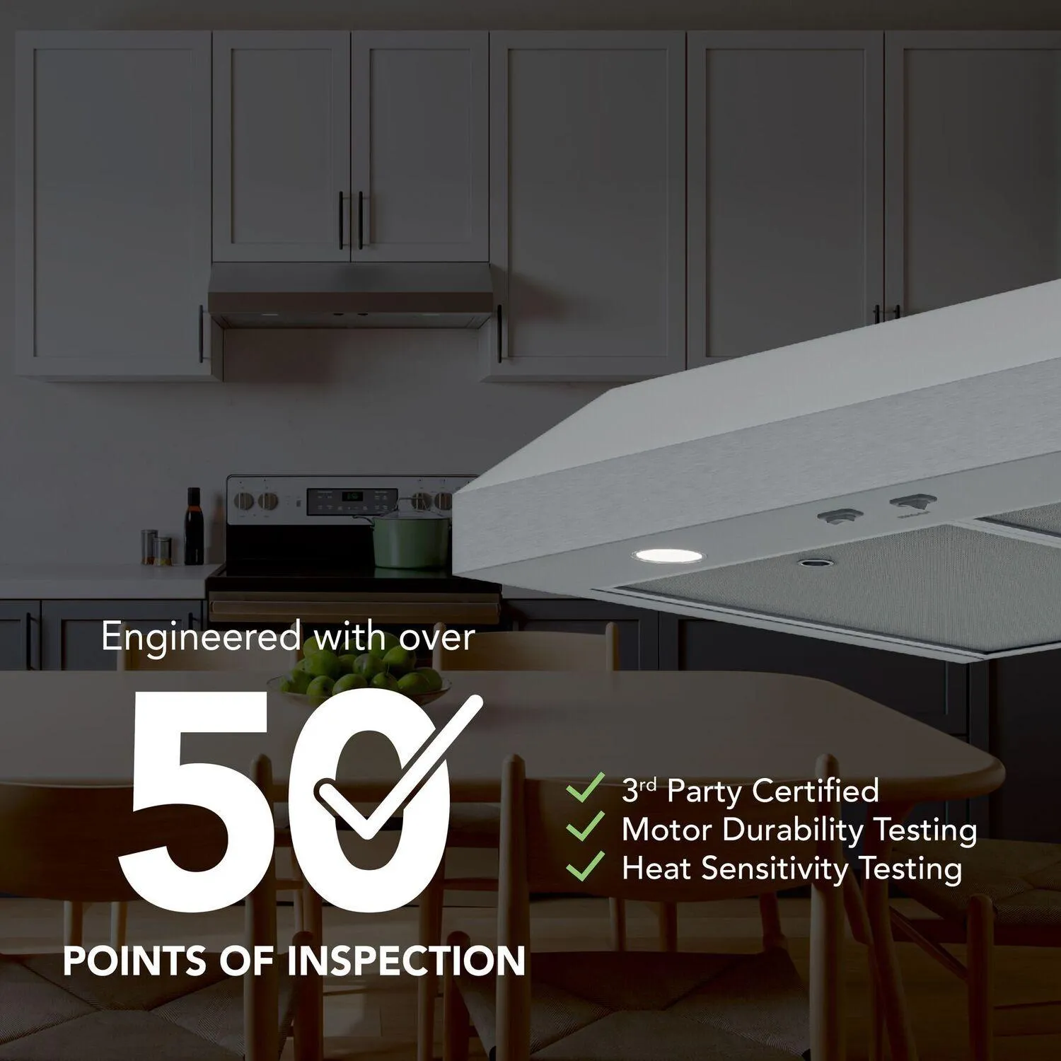 Broan GLA1303SS Broan-Nutone 30-Inch Under Cabinet Range Hood. Energy Star. 350 Max Blower Cfm. Stainless Steel