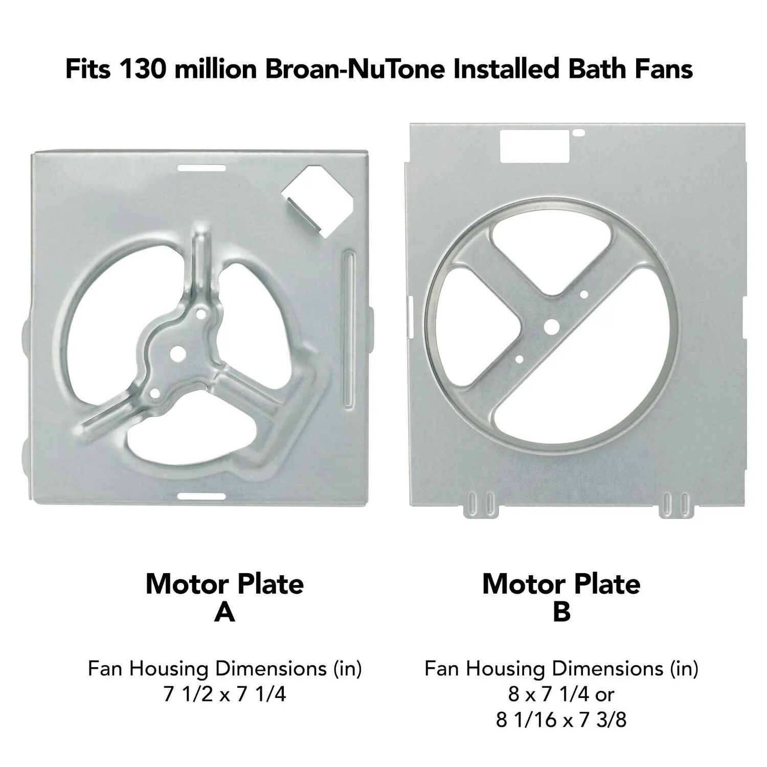 Broan RE70BN Broan-Nutone 70 Cfm Bath Fan Replacement Motor Kit