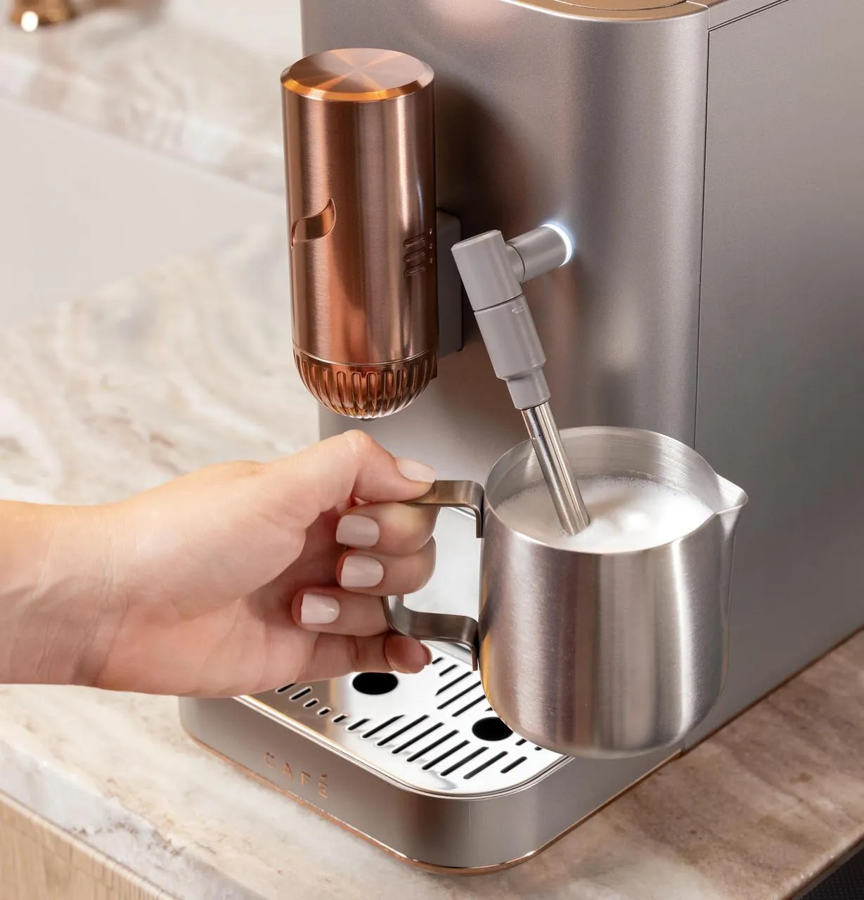 Cafe C7CEBBS2RS3 Caf&#8482; Affetto Automatic Espresso Machine   Frother