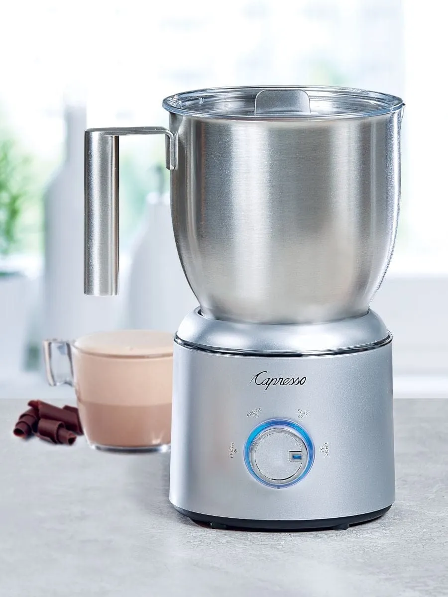 Capresso Automatic Milk Frother & Hot Chocolate Maker w/ SS Pitcher