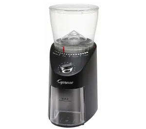 Capresso Infinity PLUS Burr Grinder. Black