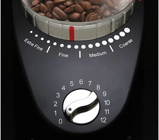 Capresso Infinity PLUS Burr Grinder. Black