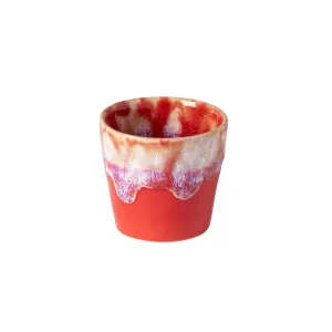 Casafina Grepresso Handmade Fine Stoneware Espresso Cup - Red