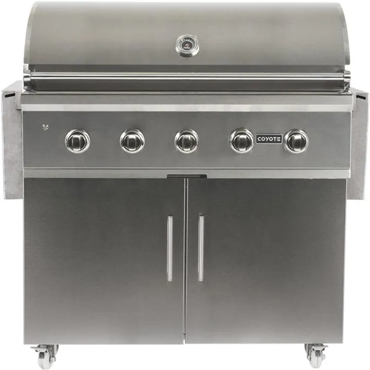 Coyote C1FTCART 30 Flat Top Grill Cart