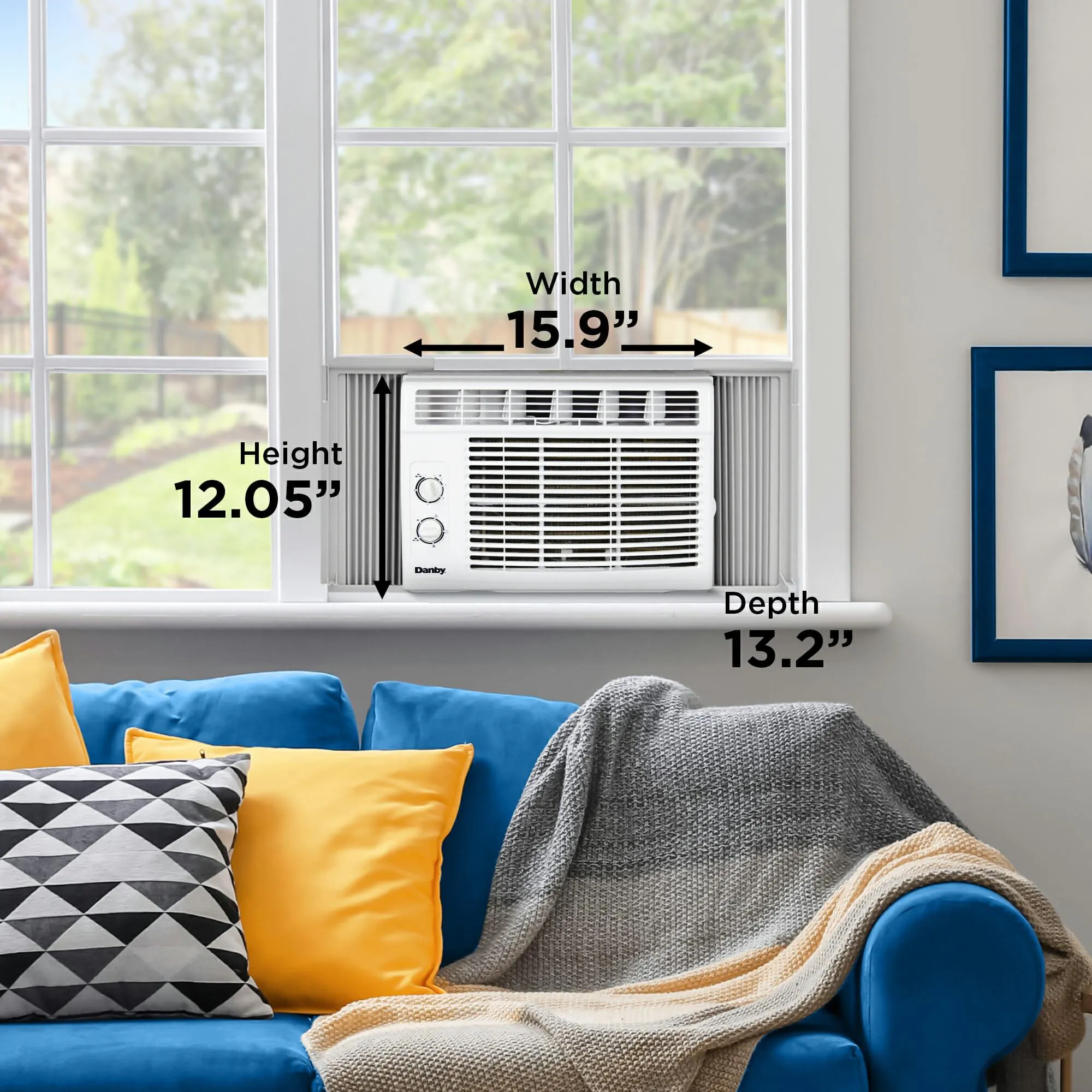Danby DAC050MB1WDB Danby 5.000 Btu Window Ac In White