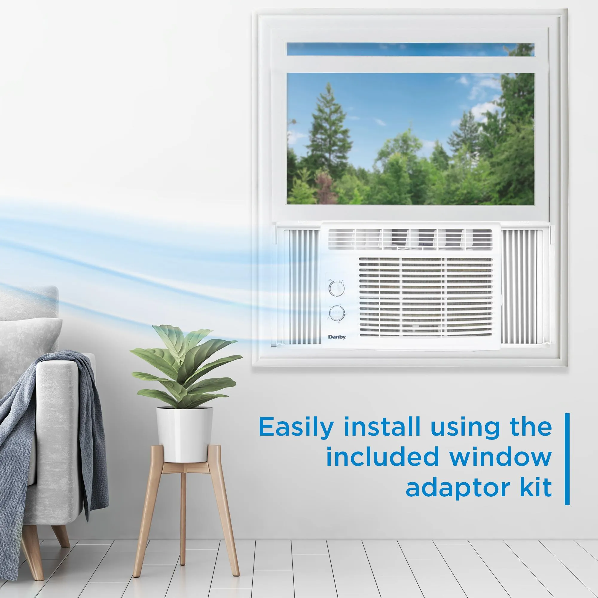 Danby DAC050MB1WDB Danby 5.000 Btu Window Ac In White
