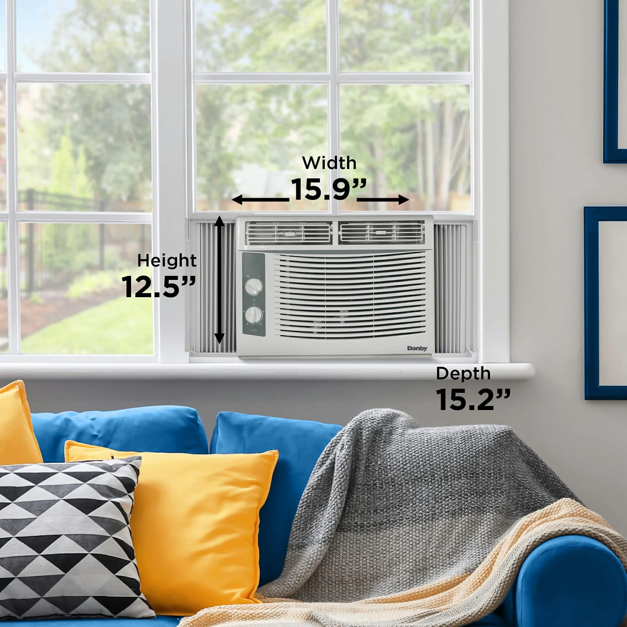 Danby DAC050ME1WDB Danby 5.000 Btu Window Ac In White