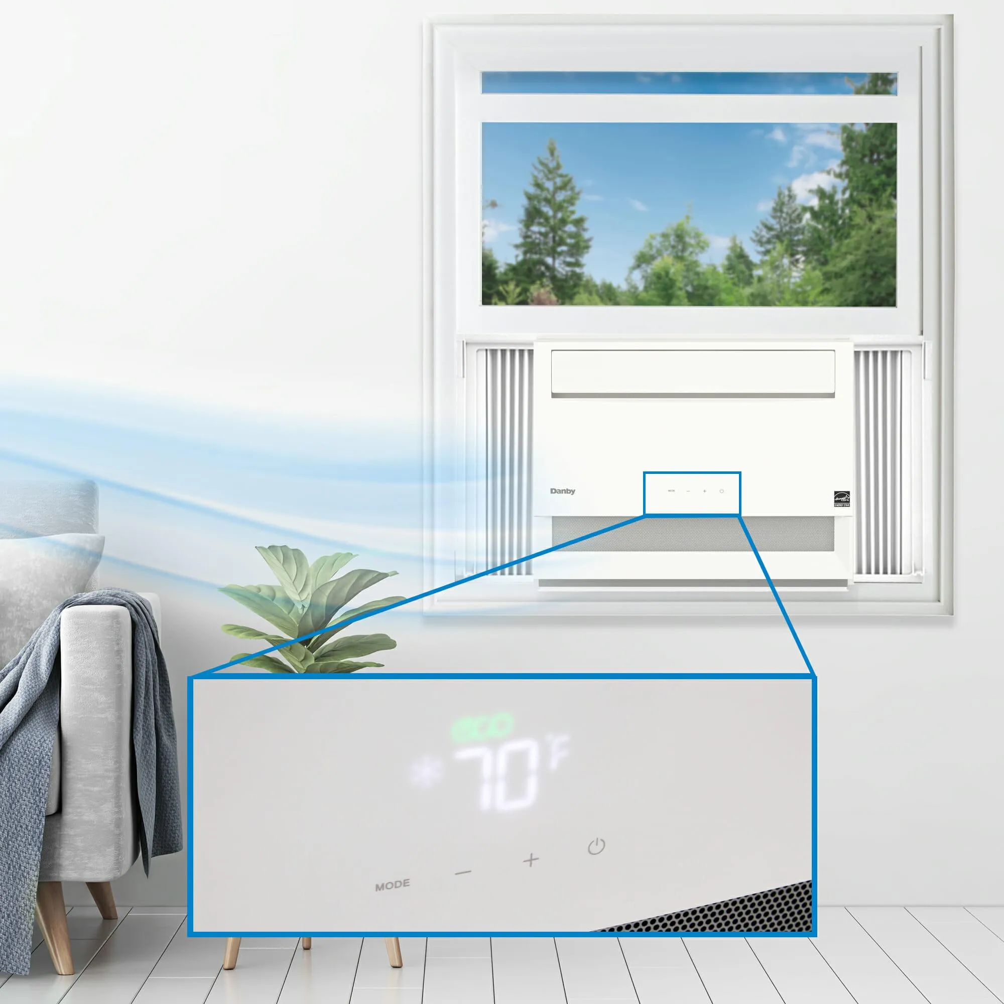 Danby DAC080B5WDB Danby 8.000 Btu Window Ac With Wifi In White
