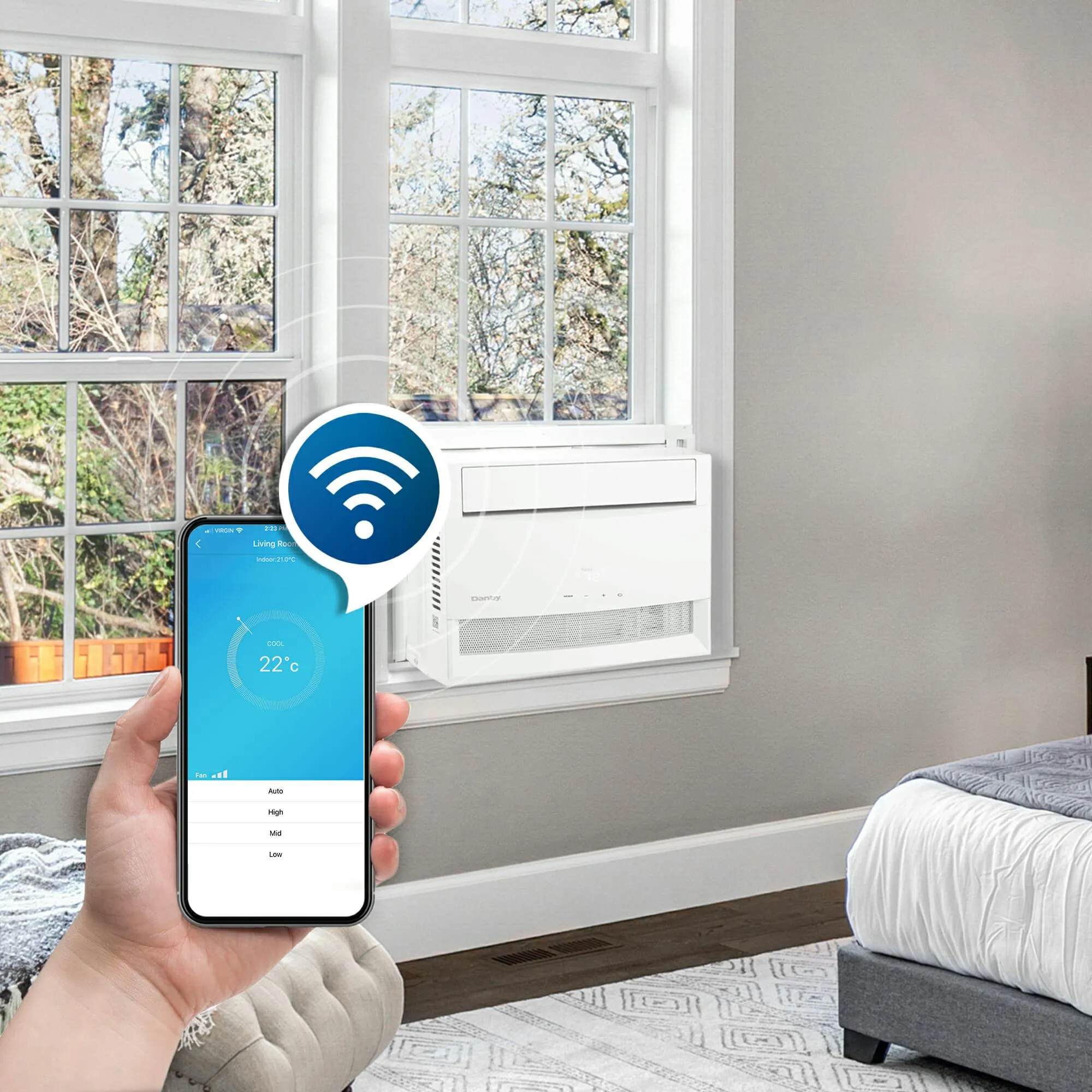 Danby DAC080B5WDB Danby 8.000 Btu Window Ac With Wifi In White