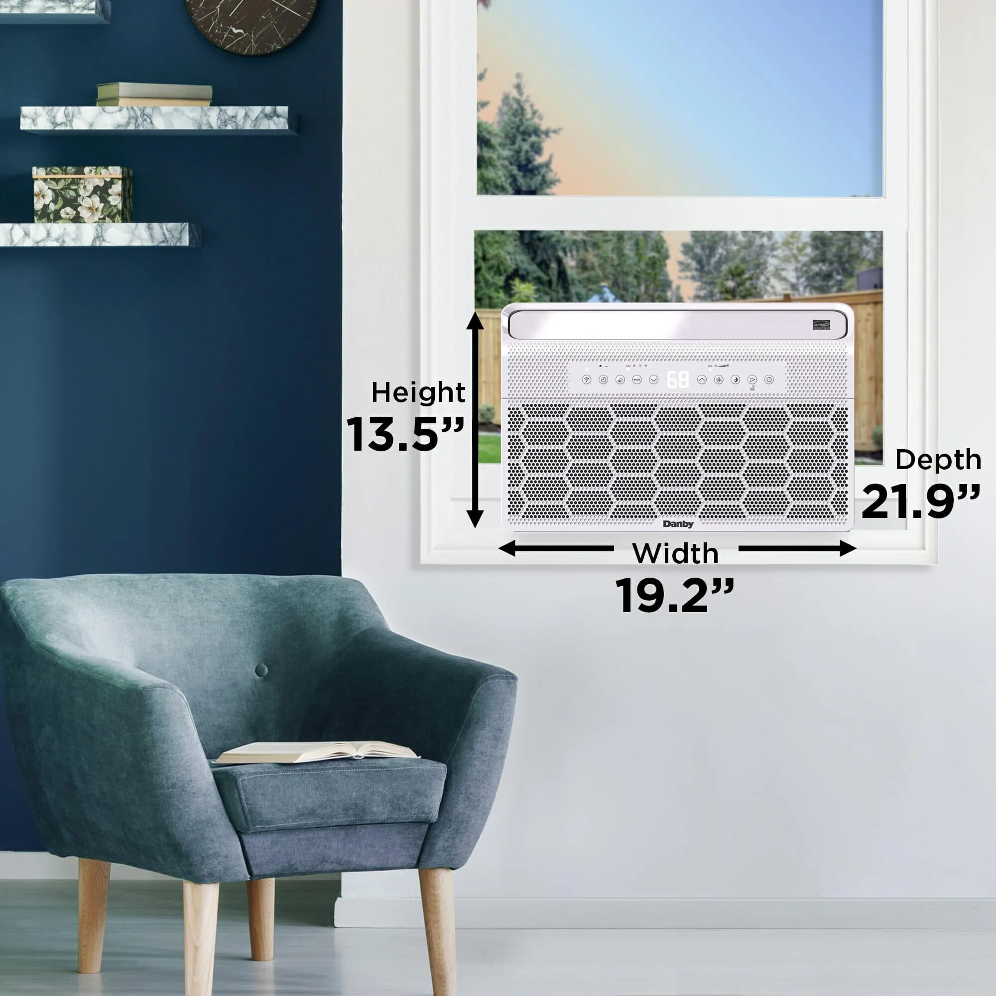 Danby DAC080B7IWDB6 Danby 8.000 Btu Window Ac In White