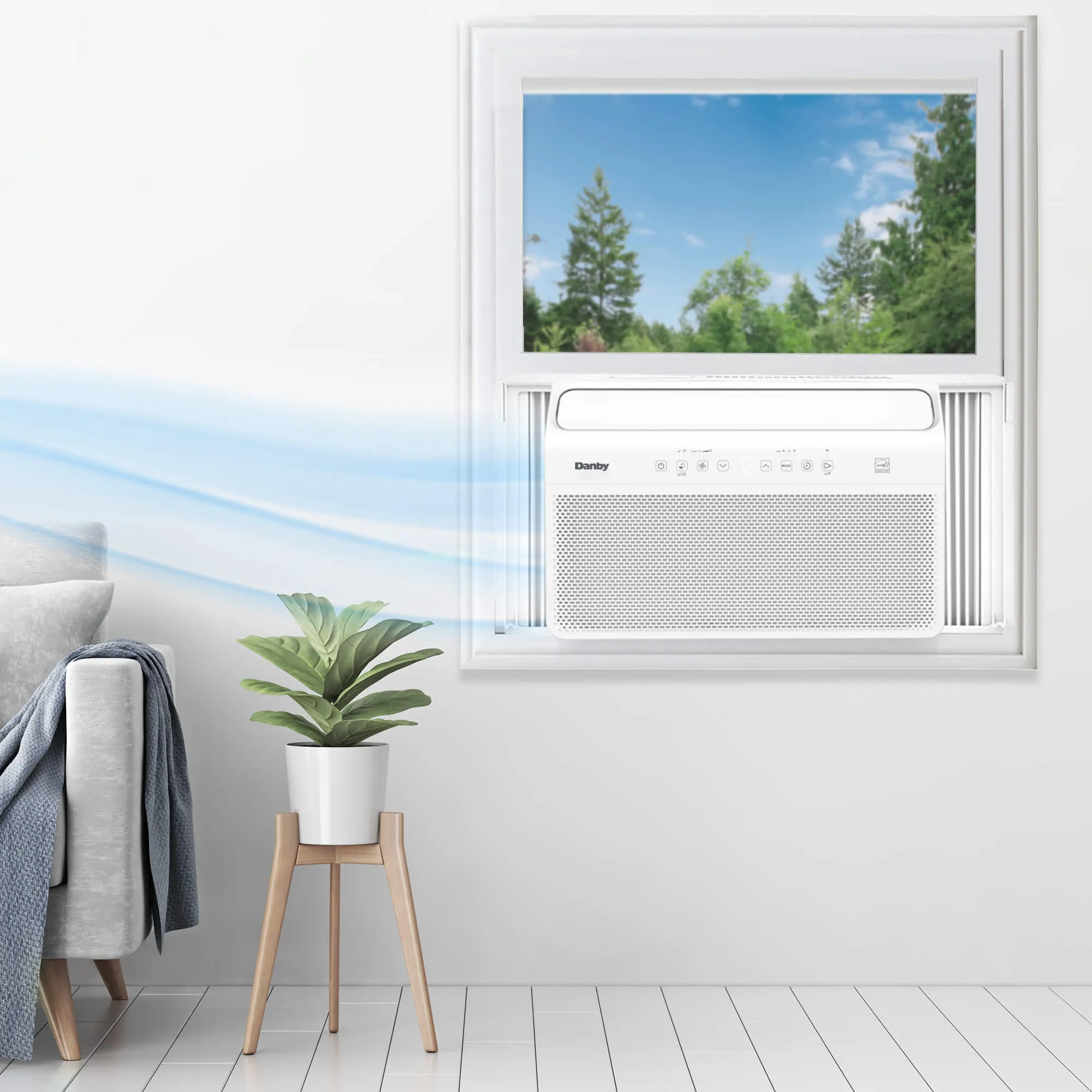 Danby DAC080B8IWDB6 Danby 8.000 Btu Window Ac In White