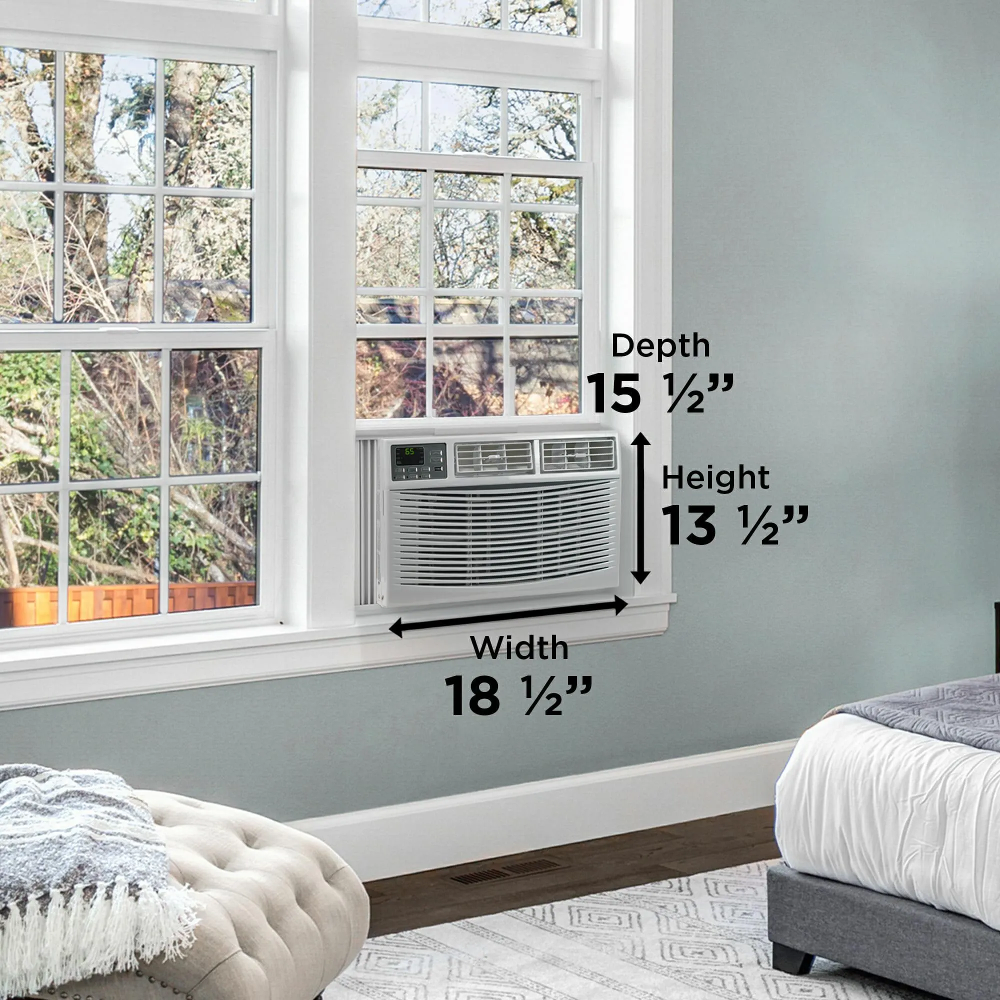 Danby DAC080EE2WDB Danby 8.000 Btu Window Ac In White