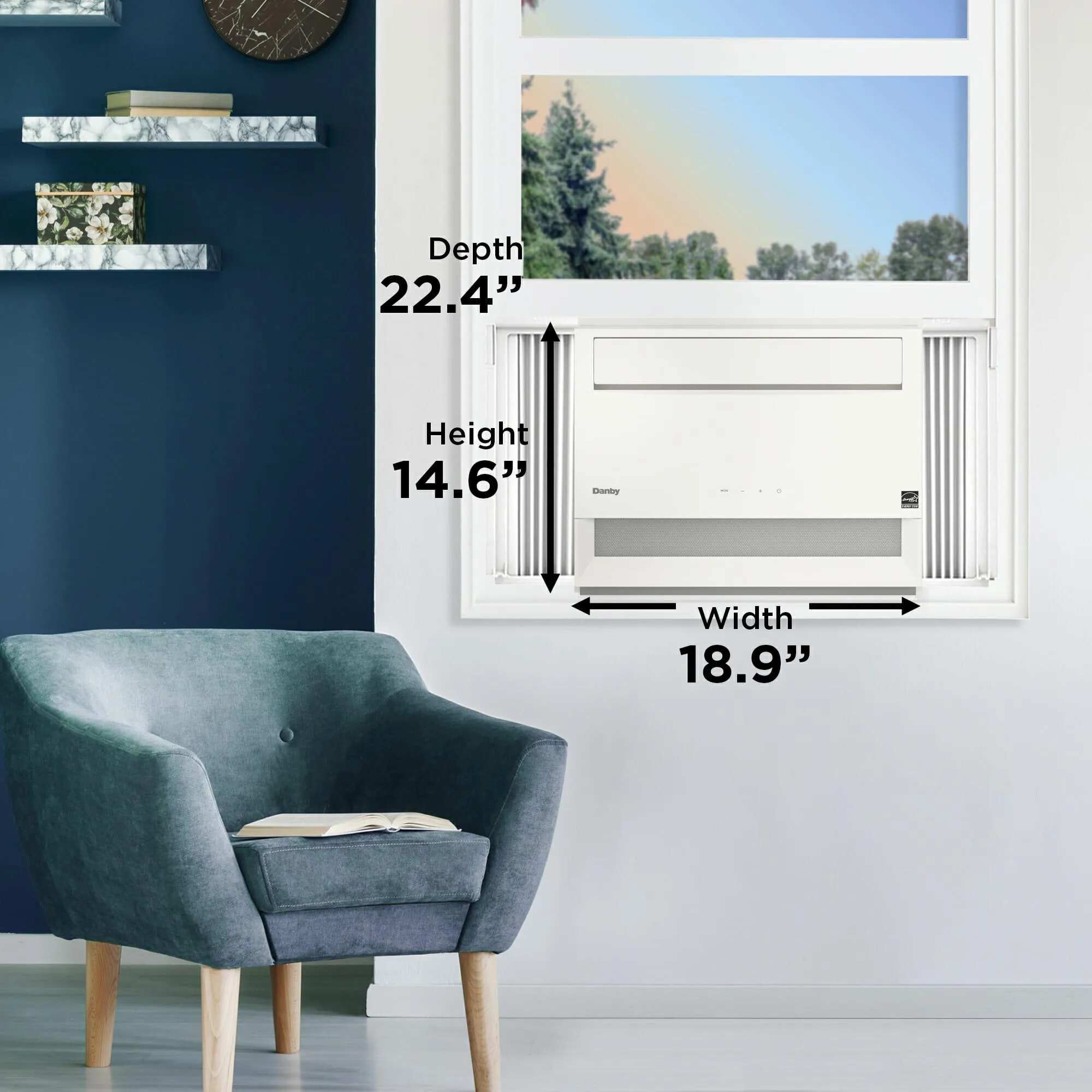 Danby DAC100B6WDB Danby 10.000 Btu Window Ac In White