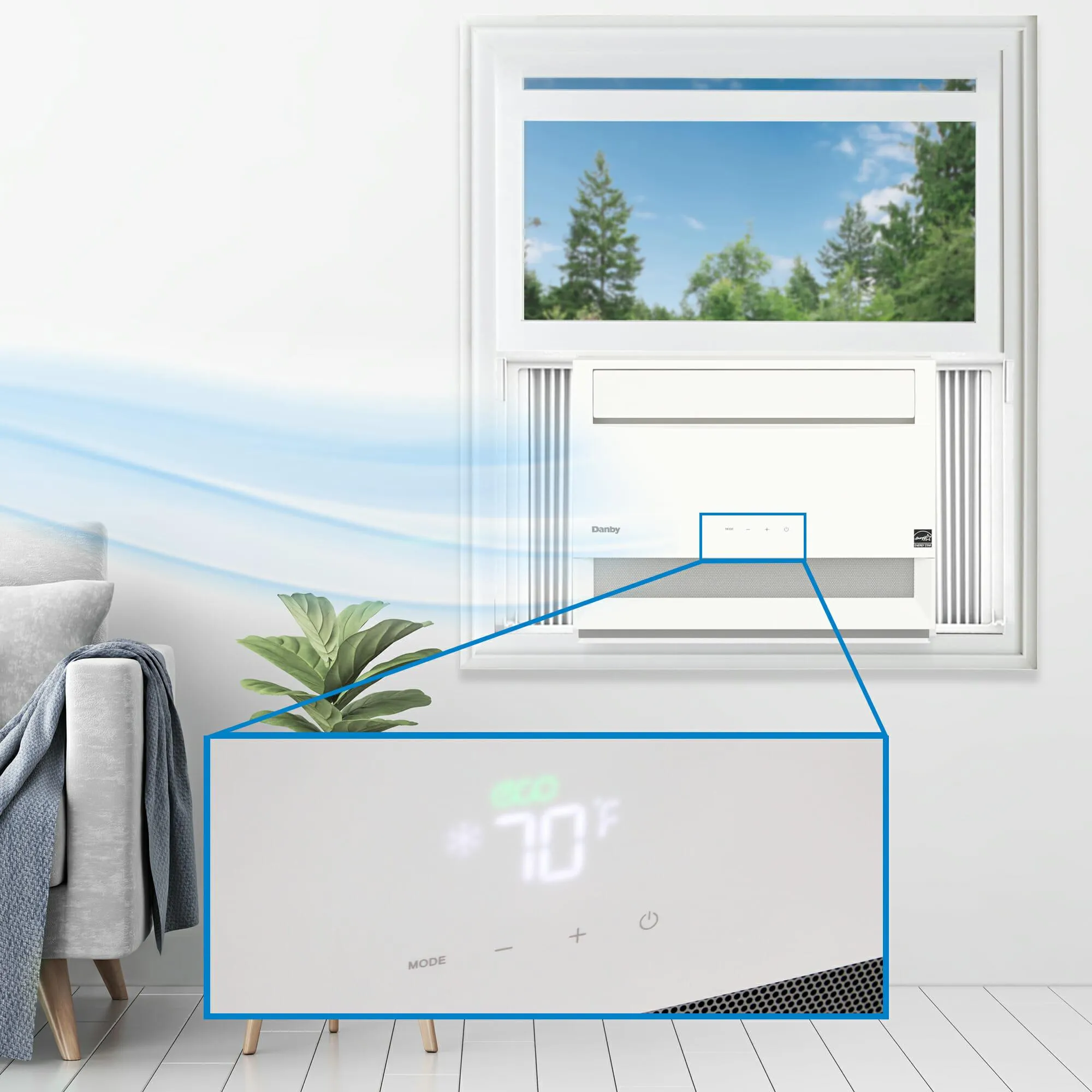 Danby DAC120B6WDB6 Danby 12.000 Btu Window Ac In White