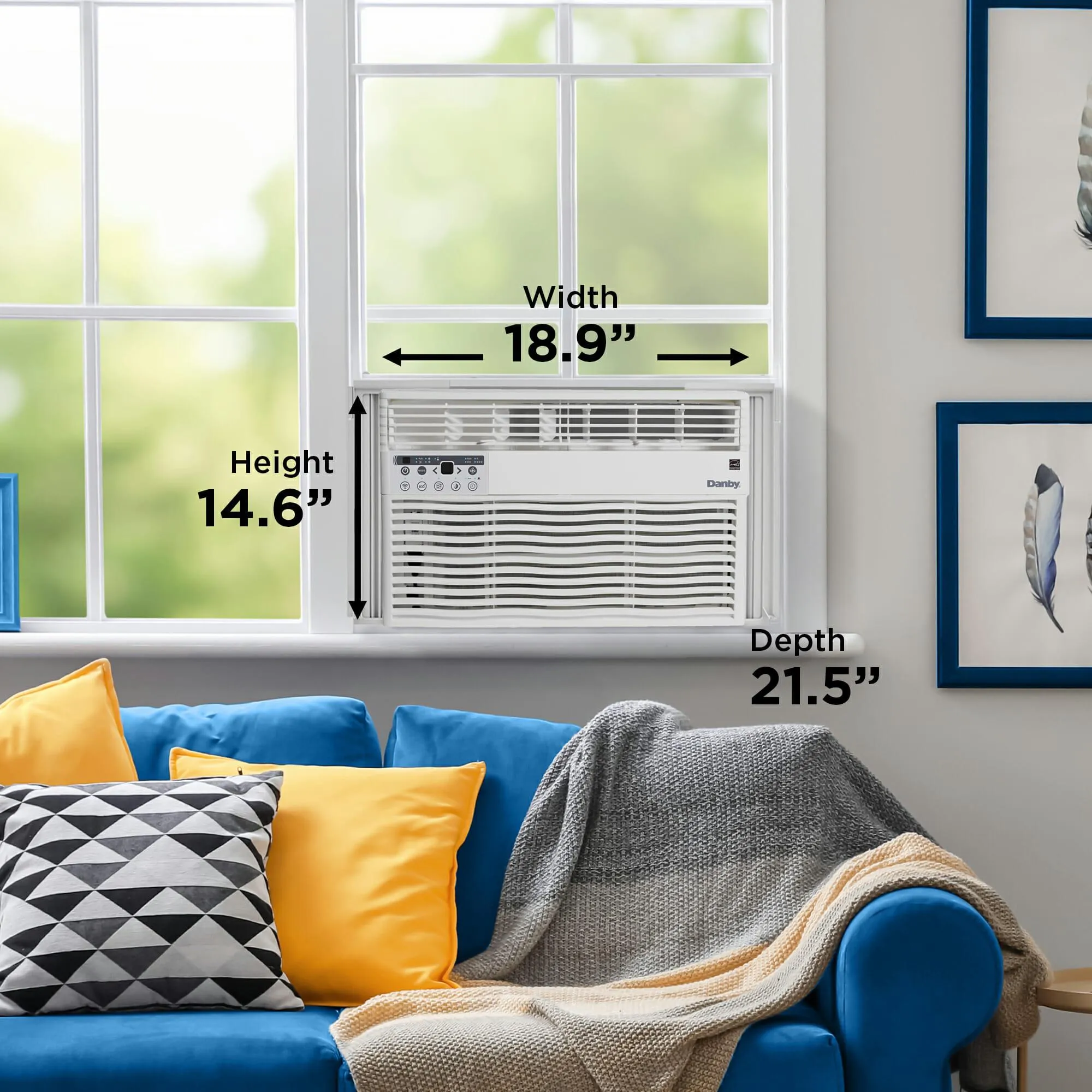 Danby DAC120EB8WDB Danby 12.000 Btu Window Ac In White