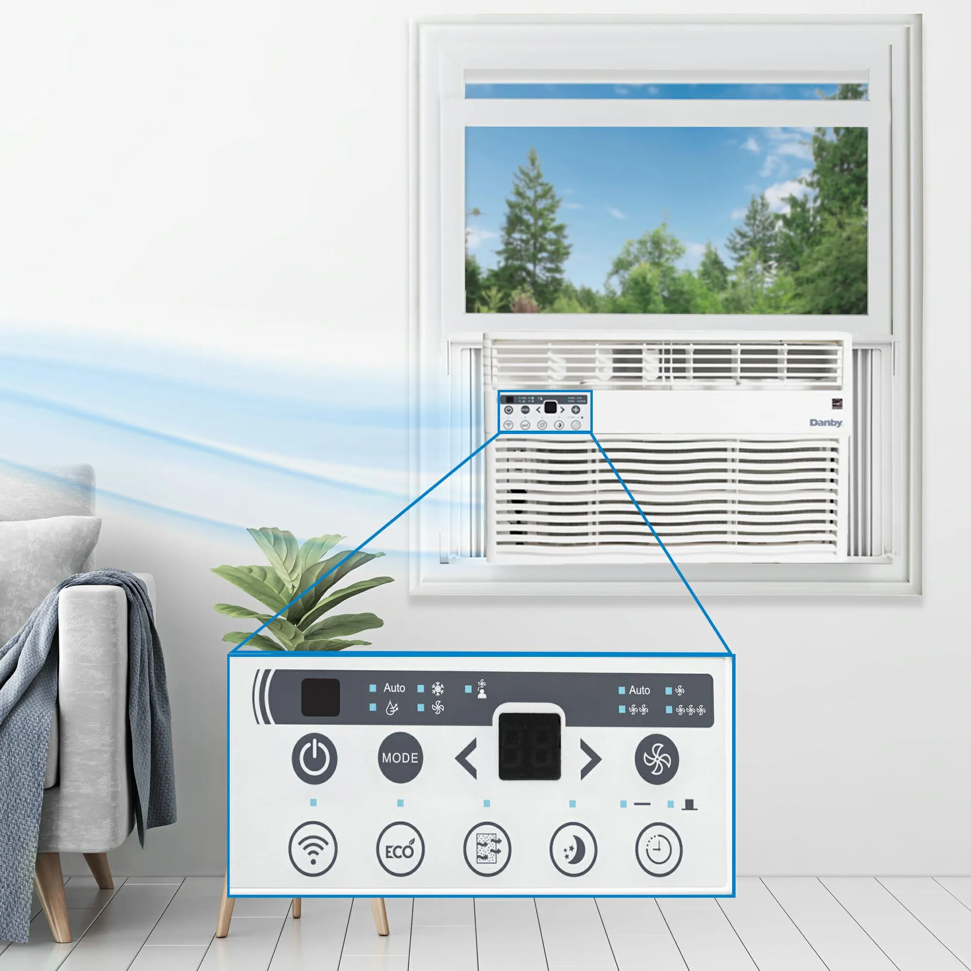 Danby DAC120EB8WDB Danby 12.000 Btu Window Ac In White