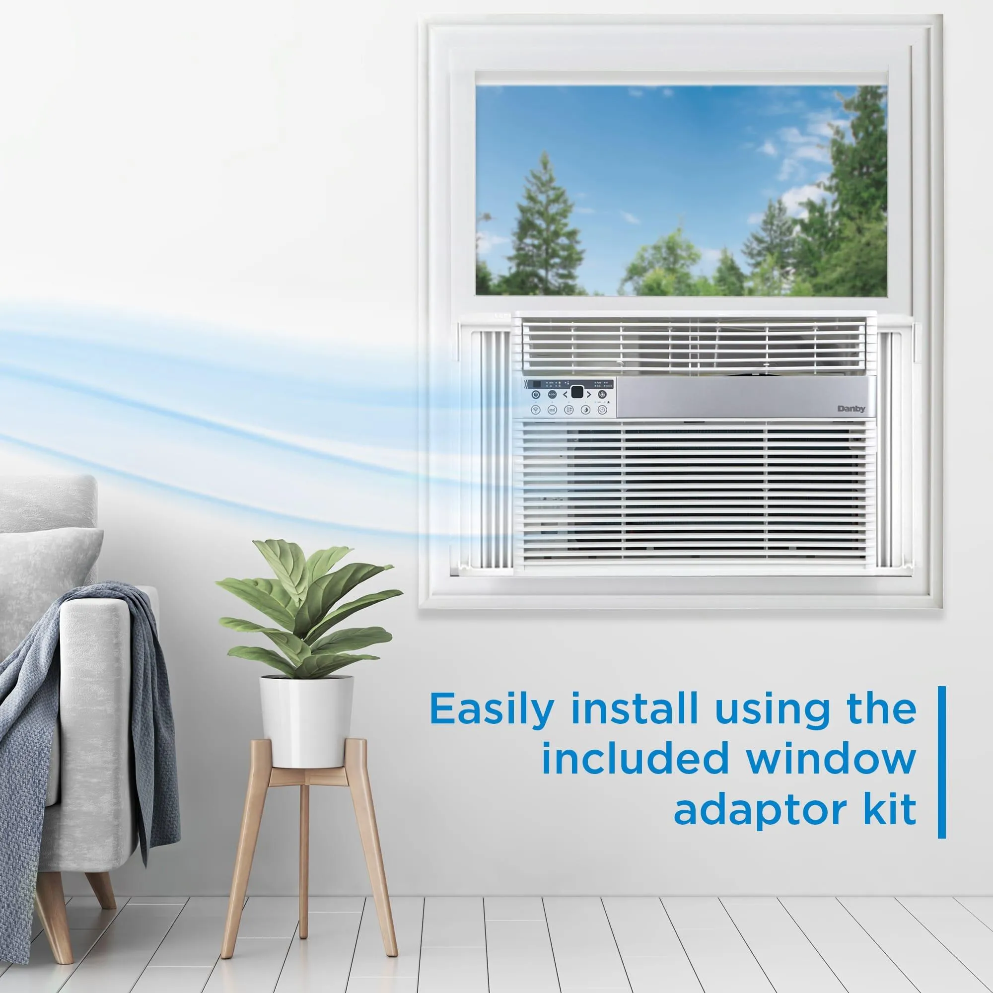 Danby DAC145EB6WDB6 Danby 14.500 Btu Window Ac With Wifi In White