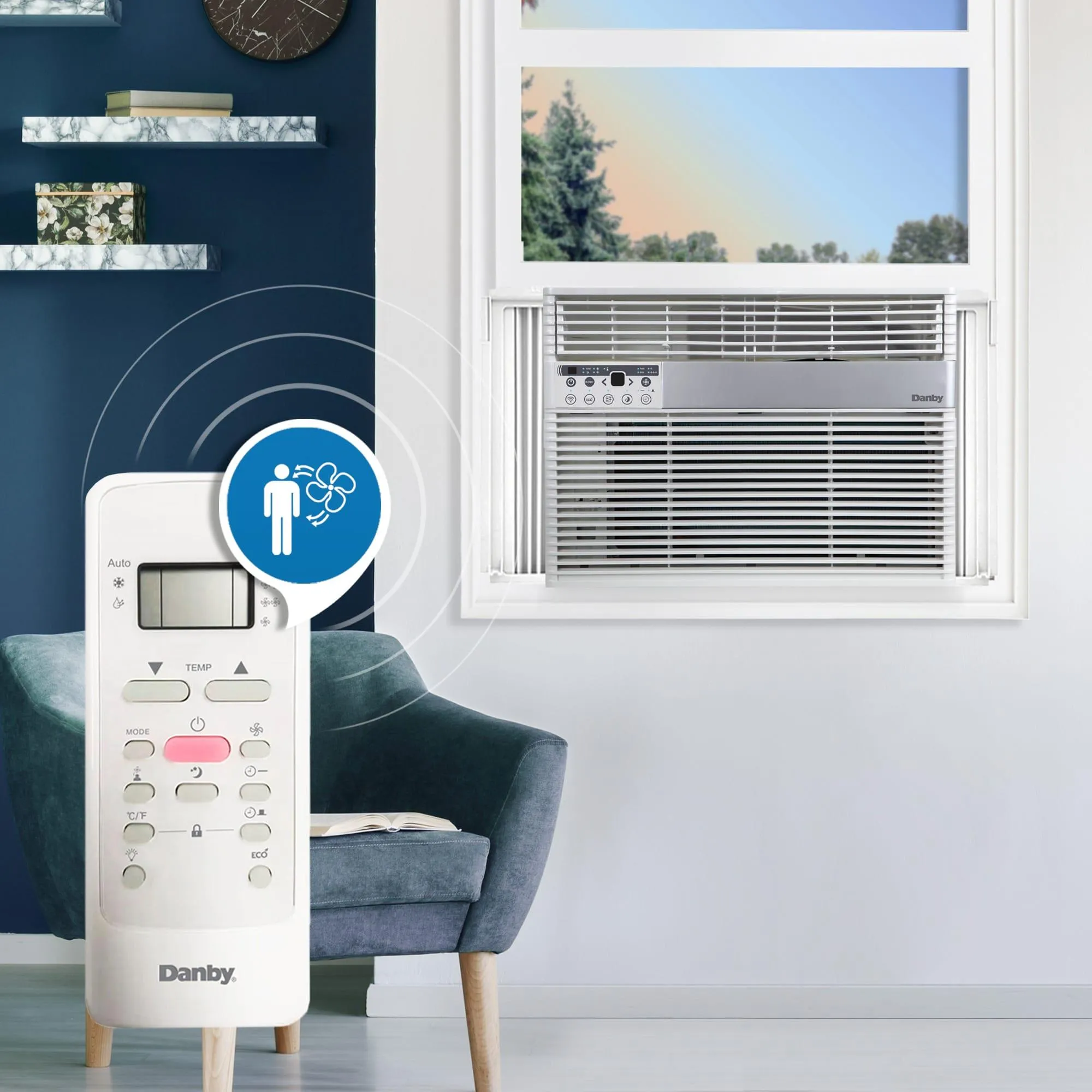 Danby DAC145EB6WDB6 Danby 14.500 Btu Window Ac With Wifi In White