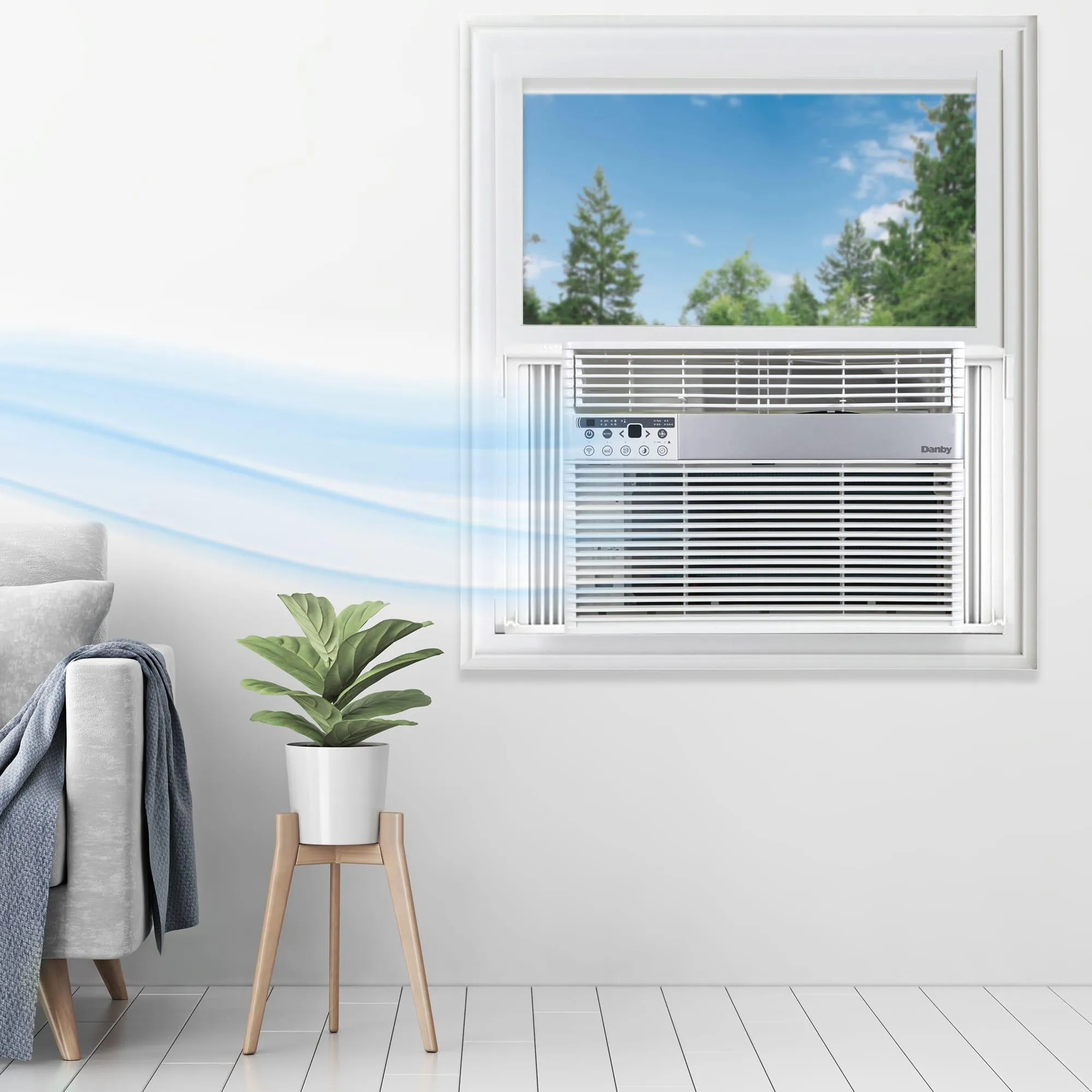 Danby DAC145EB6WDB6 Danby 14.500 Btu Window Ac With Wifi In White