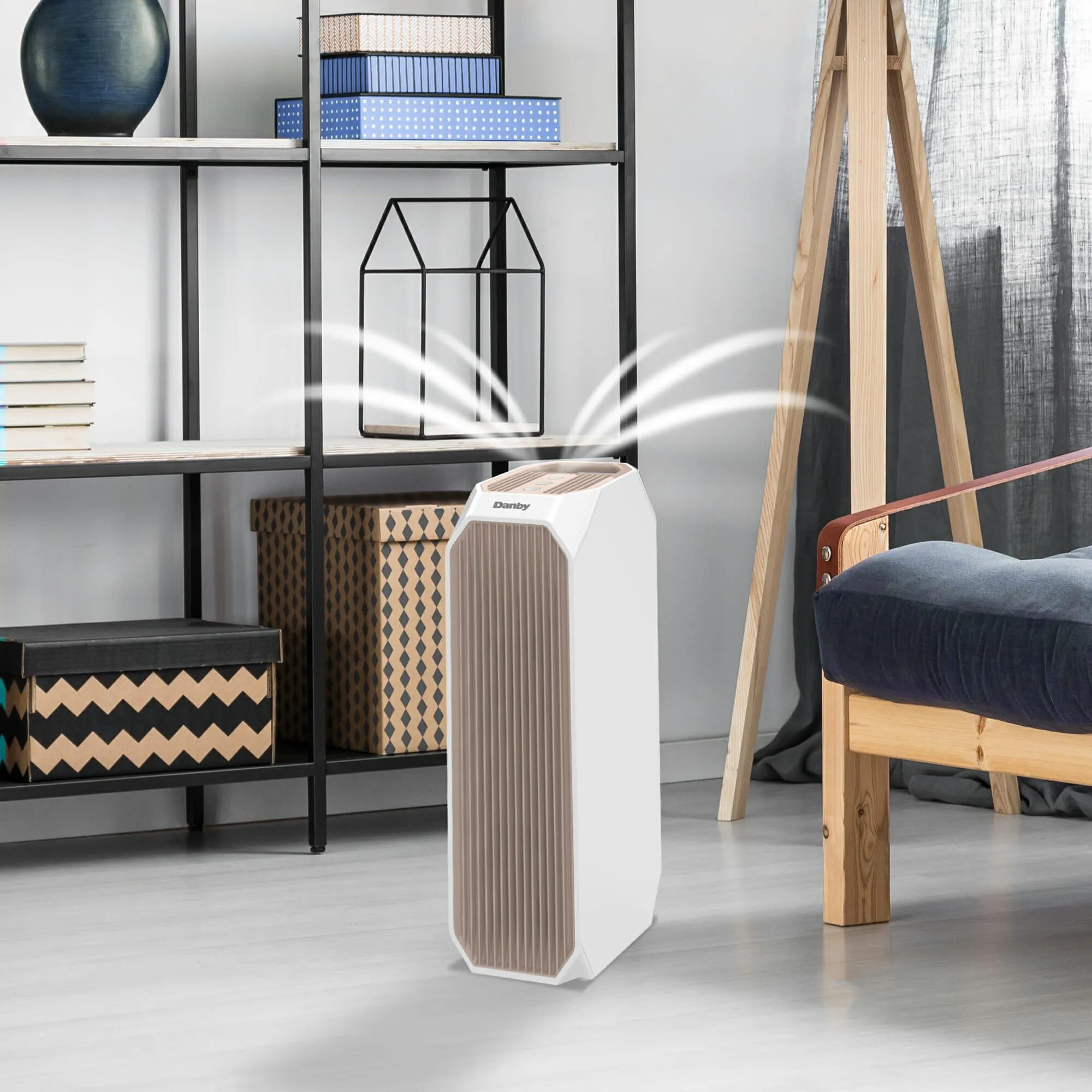 Danby DAP143BAWUV Danby Air Purifier Up To 210 Sq. Ft. In White