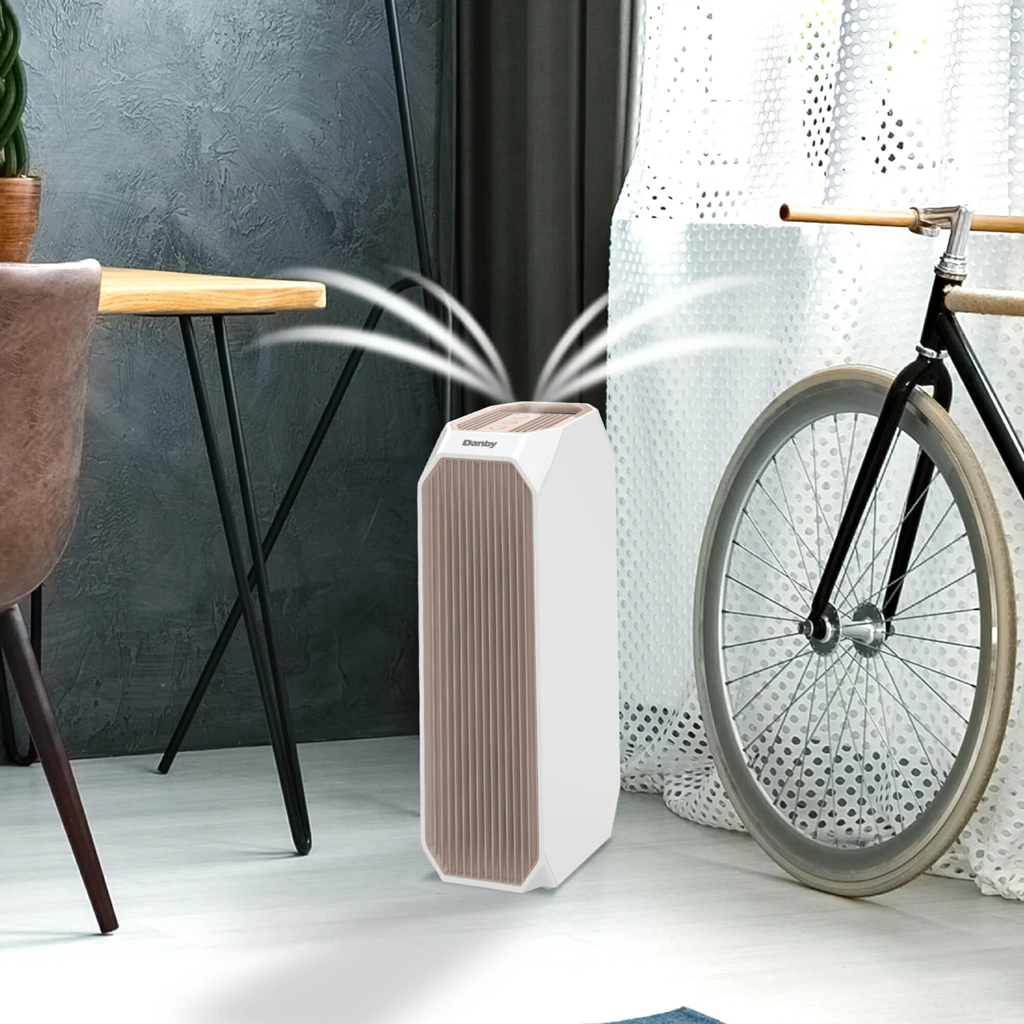 Danby DAP143BAWUV Danby Air Purifier Up To 210 Sq. Ft. In White