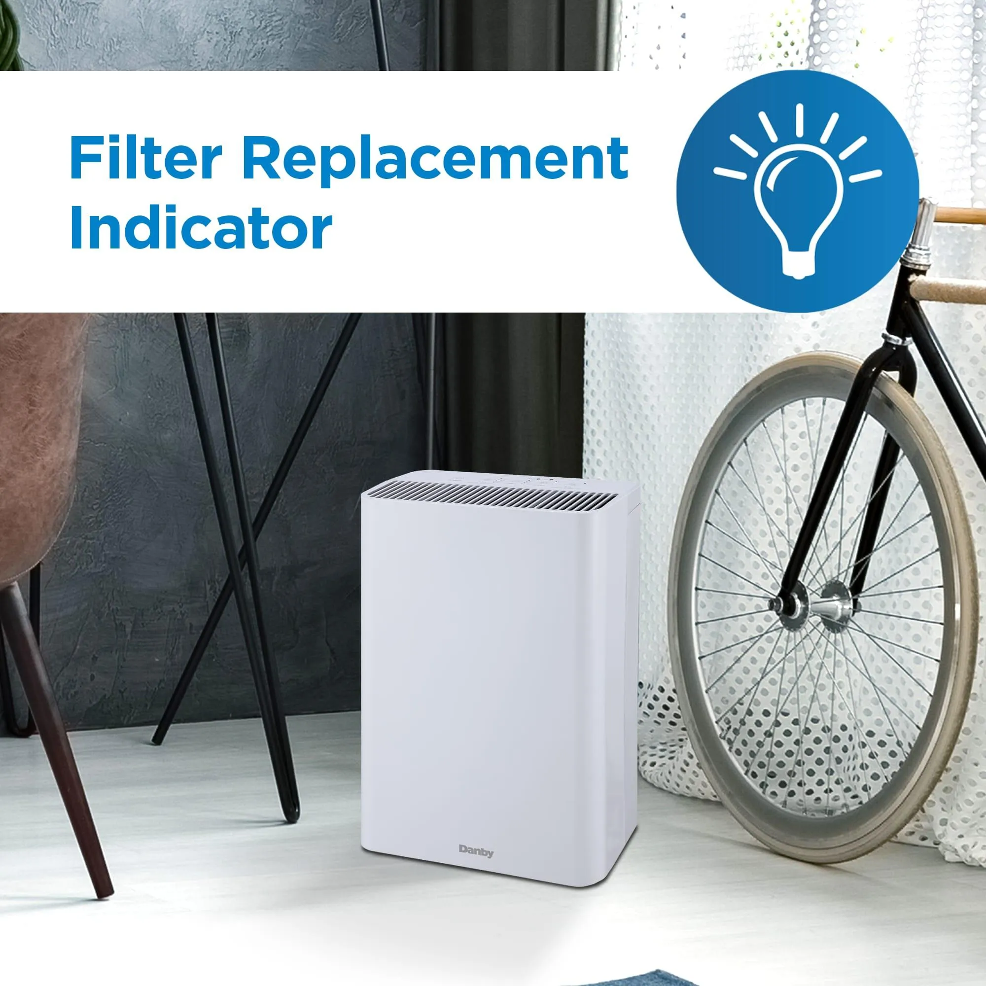 Danby DAP152BAWI Danby Air Purifier Up To 210 Sq. Ft. In White