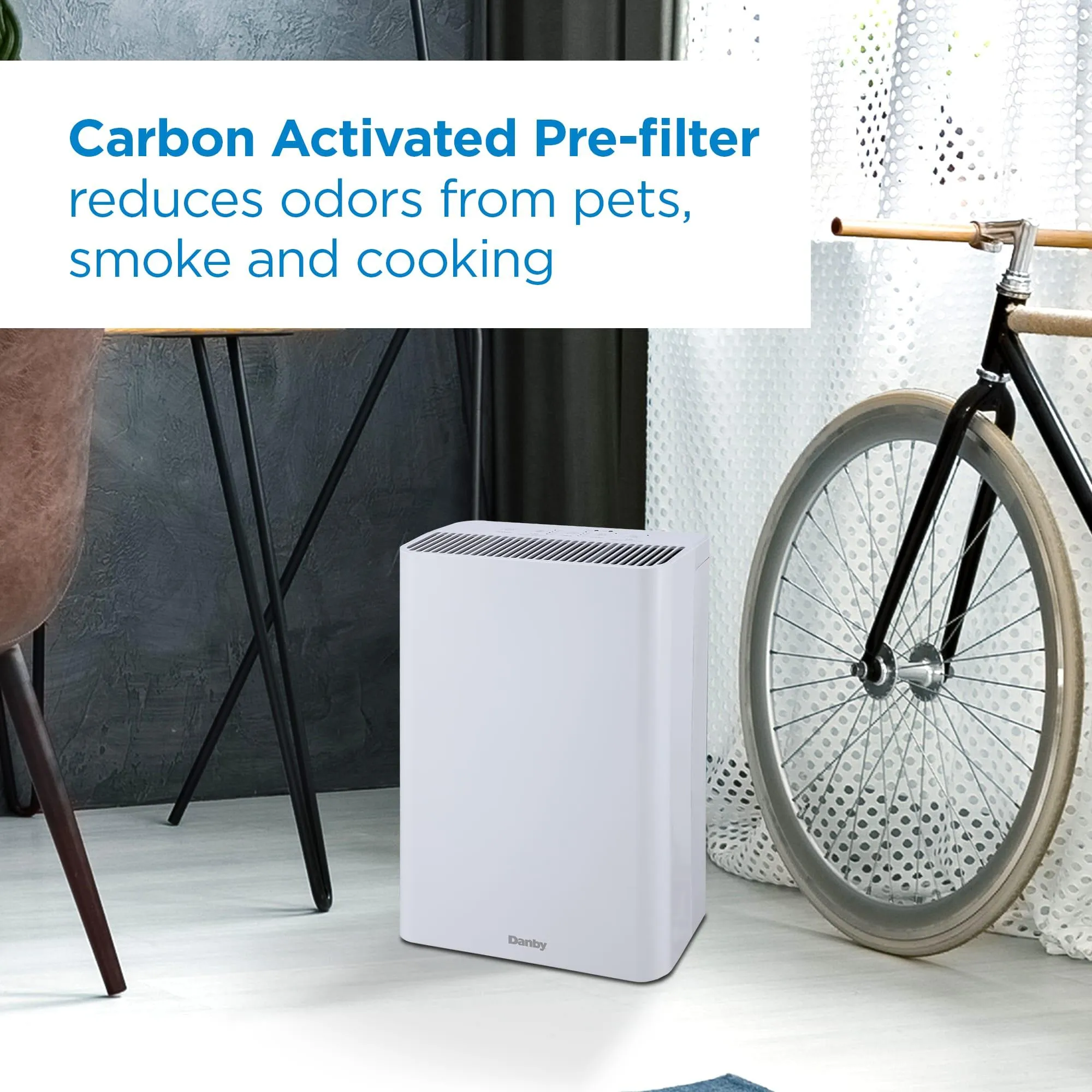Danby DAP152BAWI Danby Air Purifier Up To 210 Sq. Ft. In White