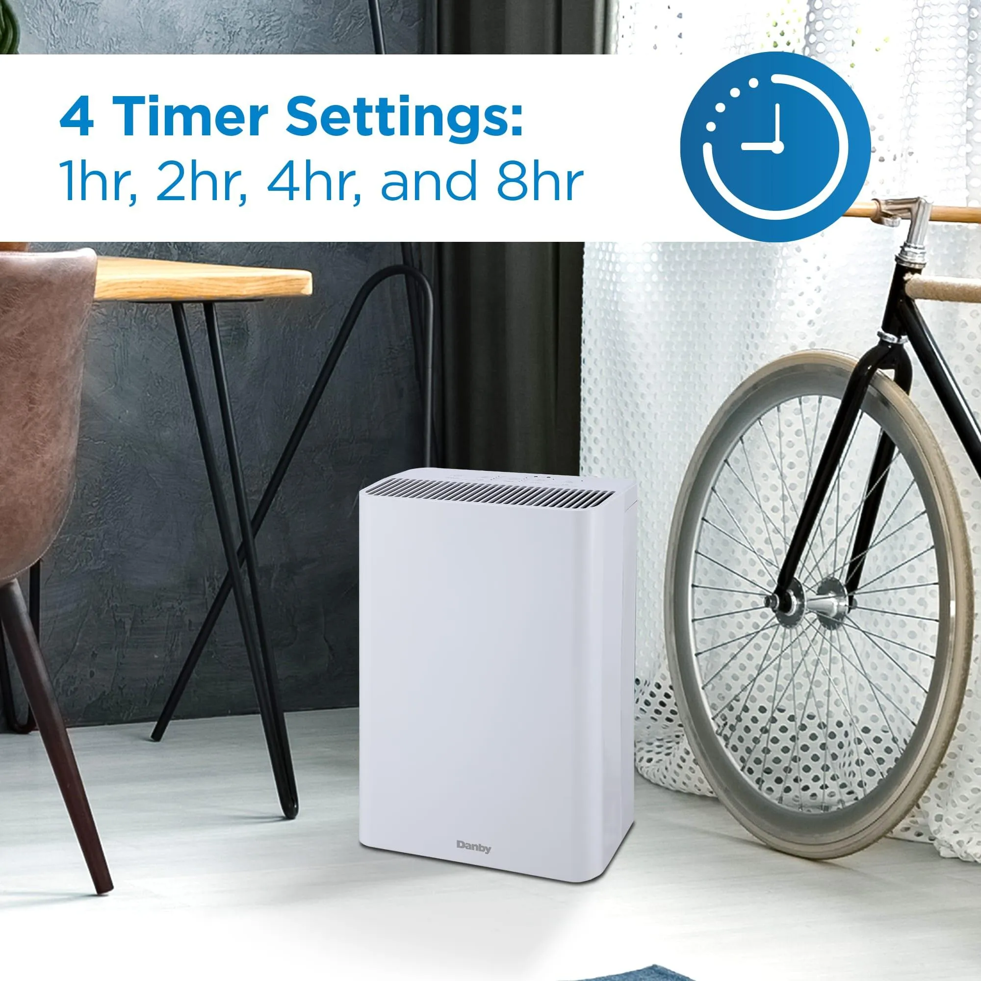 Danby DAP152BAWI Danby Air Purifier Up To 210 Sq. Ft. In White