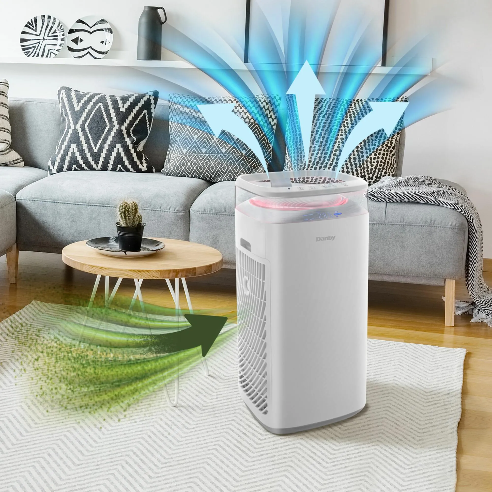Danby DAP290BAW Danby Air Purifier Up To 450 Sq. Ft. In White