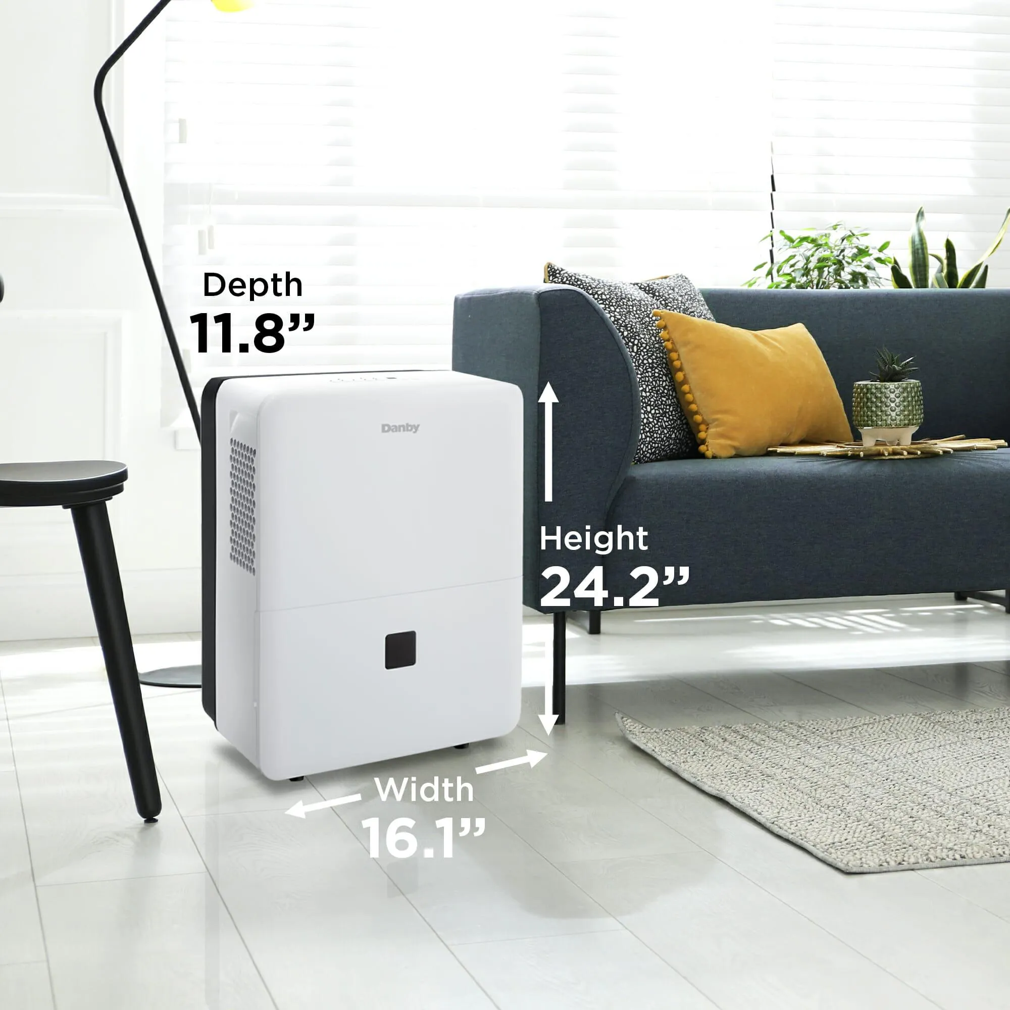 Danby DDR040BJ2WDB Danby 40 Pint Dehumidifier