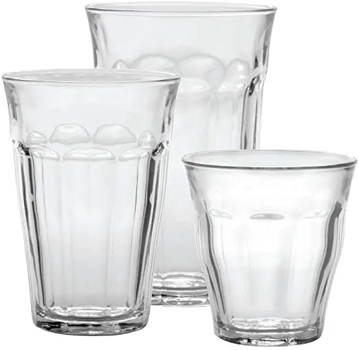 Duralex Le Picardie Clear Tumbler - Various Sizes - Set of 4