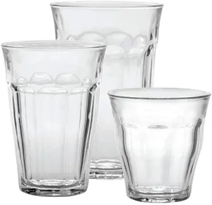 Duralex Le Picardie Clear Tumbler - Various Sizes - Set of 4
