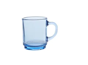 Duralex Versailles Stackable Glass Mug. Marine - 8 3/4oz.