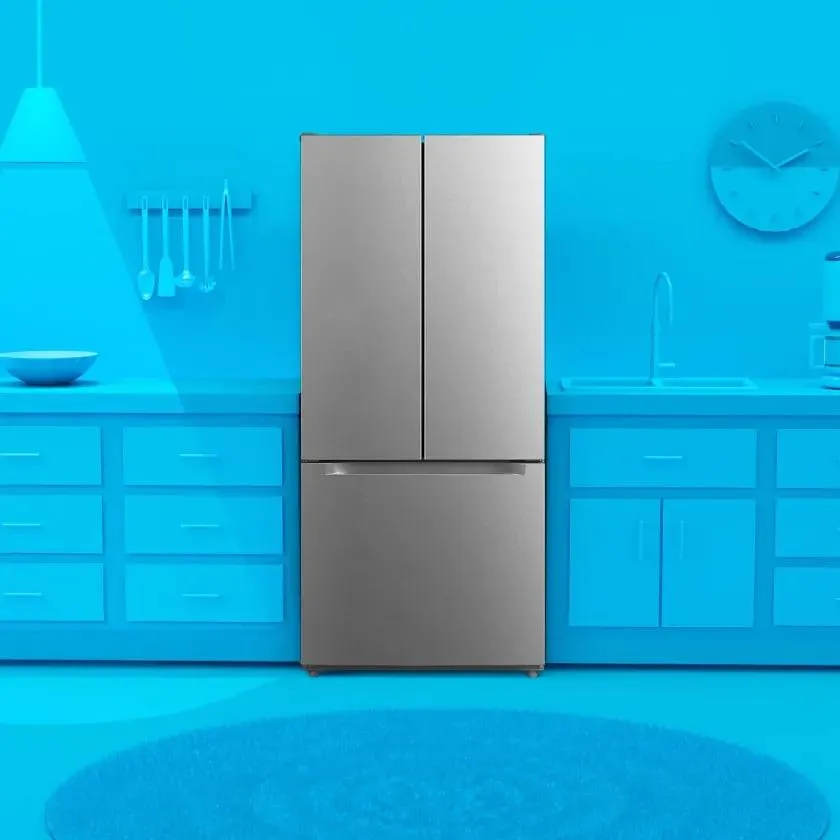 Element Appliance ERFD19CGCS Element 18.4 Cu. Ft. French Door Refrigerator - Stainless Steel