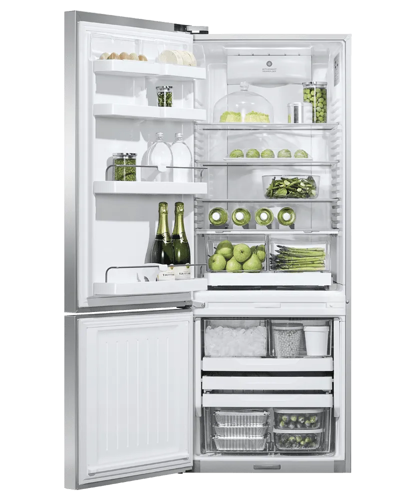 Fisher & Paykel RF135BDLJX4 Freestanding Refrigerator Freezer. 25. 13.5 Cu Ft. Ice