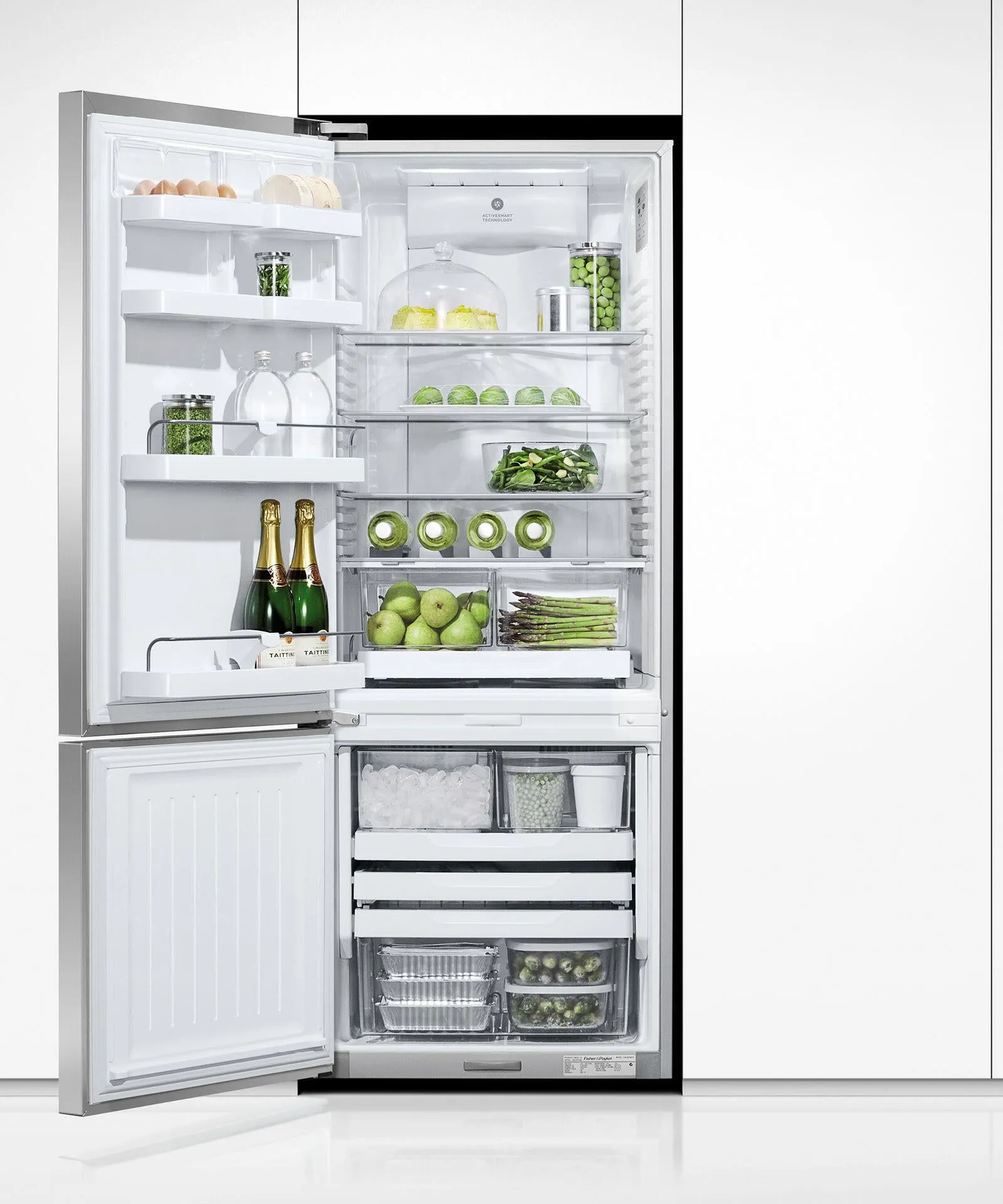 Fisher & Paykel RF135BDLJX4 Freestanding Refrigerator Freezer. 25. 13.5 Cu Ft. Ice