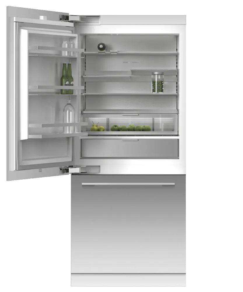 Fisher & Paykel RS3684WLUVK5 Integrated Refrigerator Freezer. 36. 19.2 Cu Ft. Ice & Water