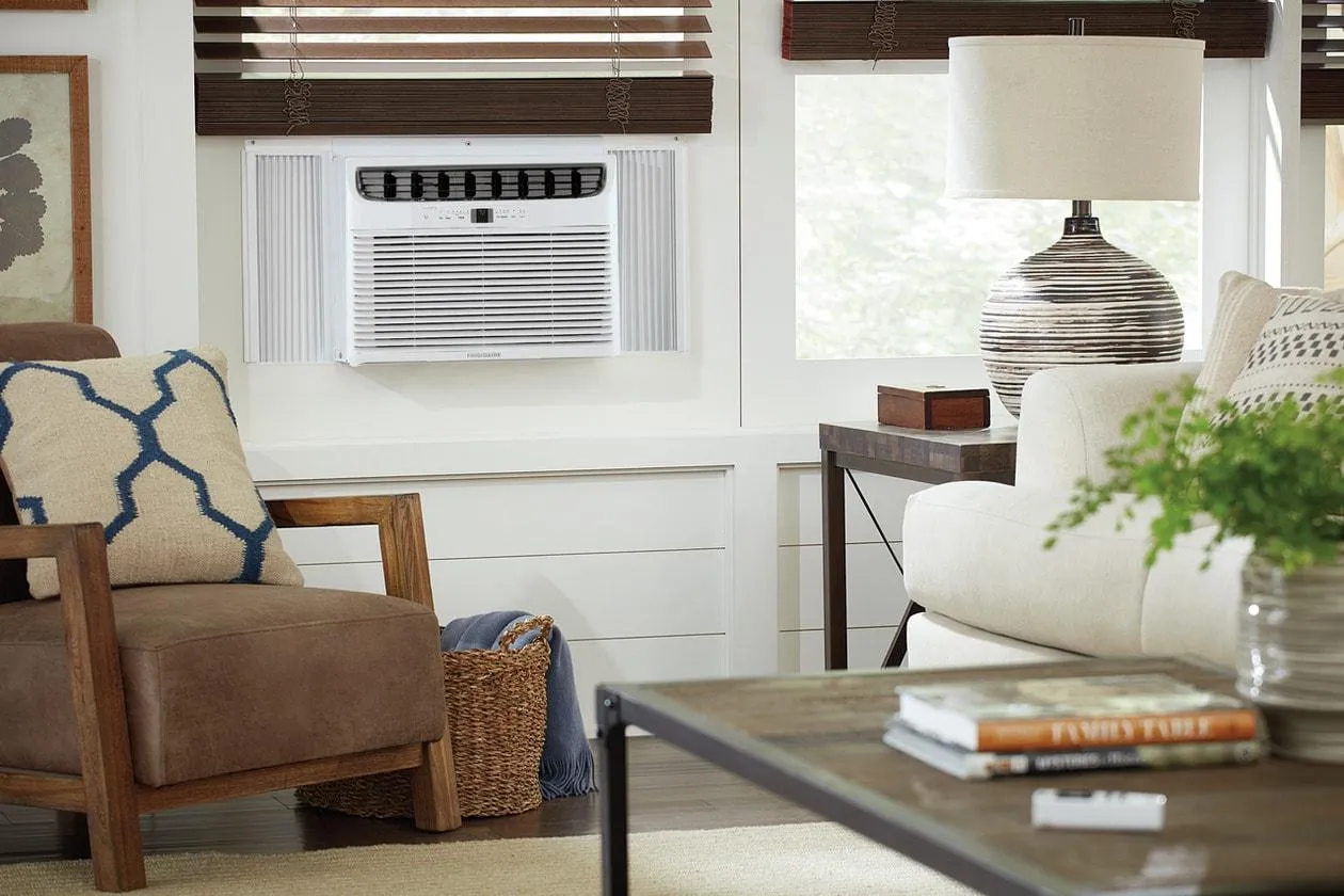 Frigidaire FHWE182WA2 Frigidaire 18.500 Btu Window Air Conditioner With Supplemental Heat And Slide Out Chassis