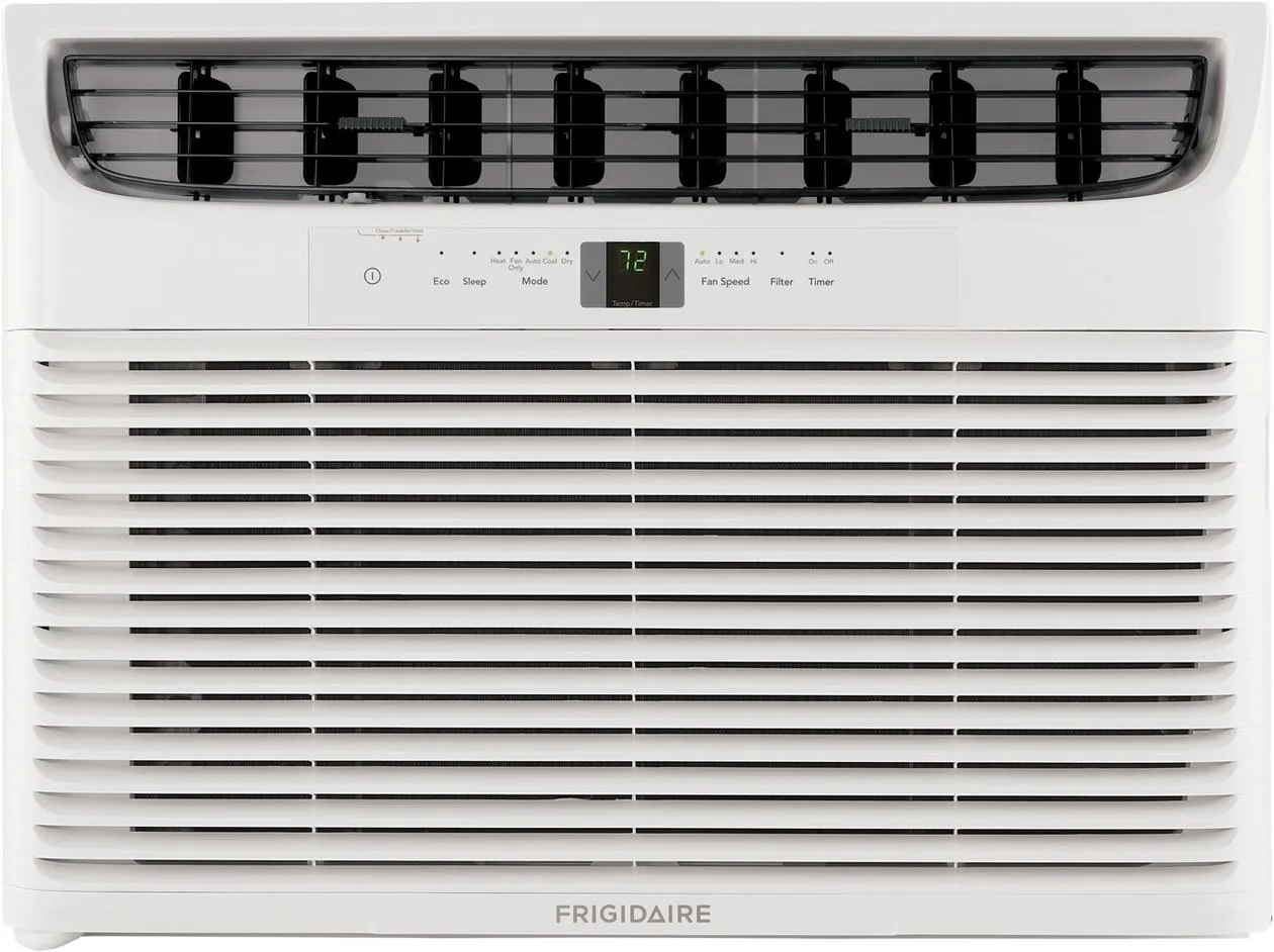Frigidaire FHWE182WA2 Frigidaire 18.500 Btu Window Air Conditioner With Supplemental Heat And Slide Out Chassis
