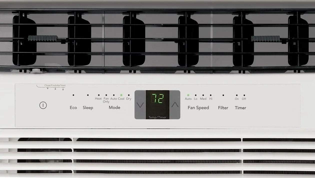 Frigidaire FHWE182WA2 Frigidaire 18.500 Btu Window Air Conditioner With Supplemental Heat And Slide Out Chassis