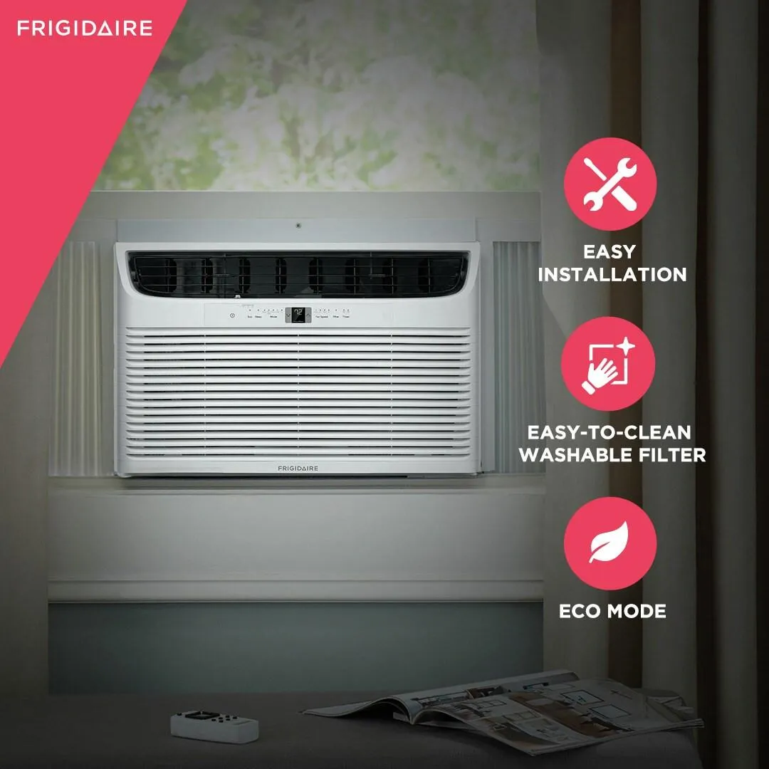 Frigidaire FHWE252WA2 Frigidaire 25.000 Btu Window Air Conditioner With Supplemental Heat And Slide Out Chassis