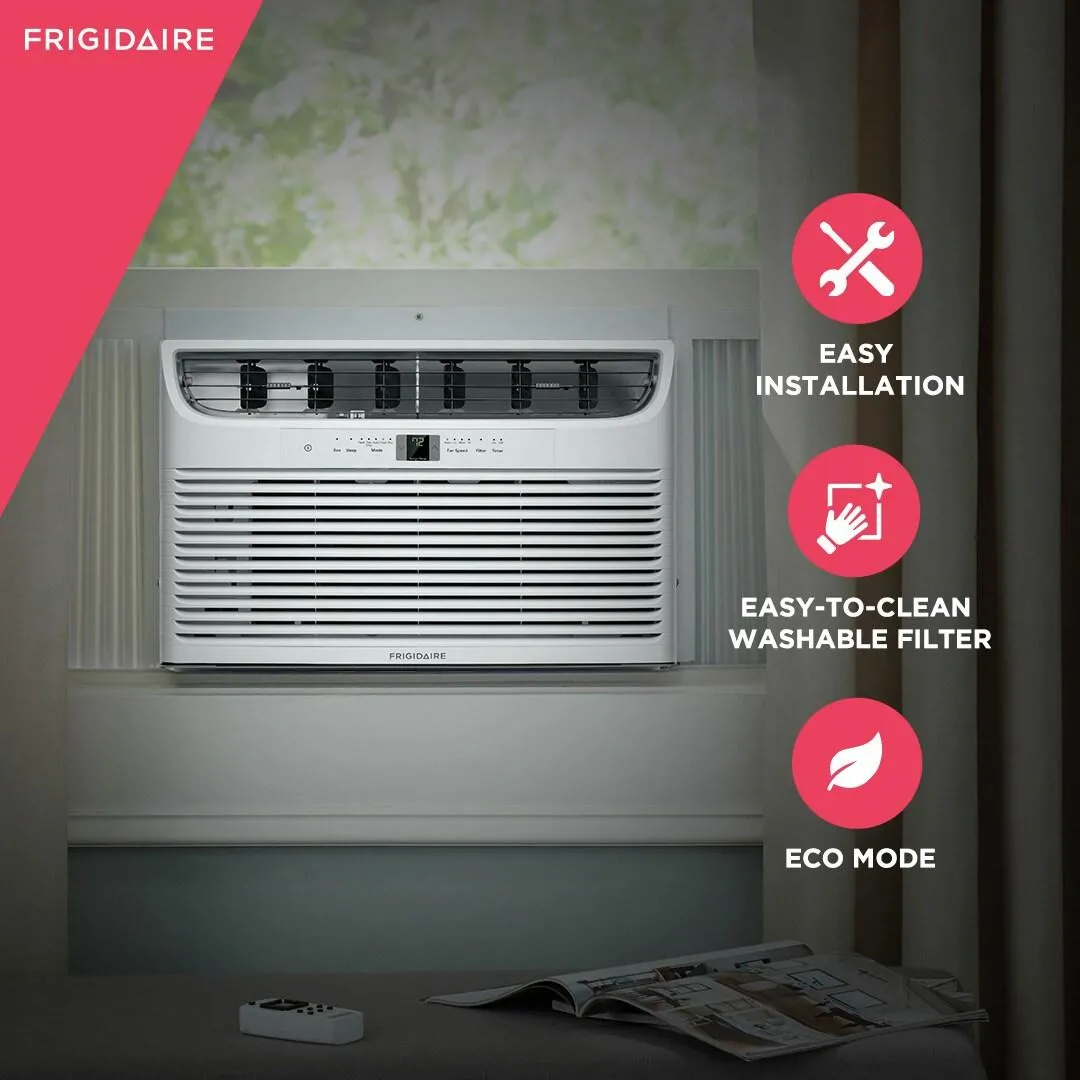 Frigidaire FHWH082WA1 Frigidaire 8.000 Btu Window Air Conditioner With Supplemental Heat And Slide Out Chassis